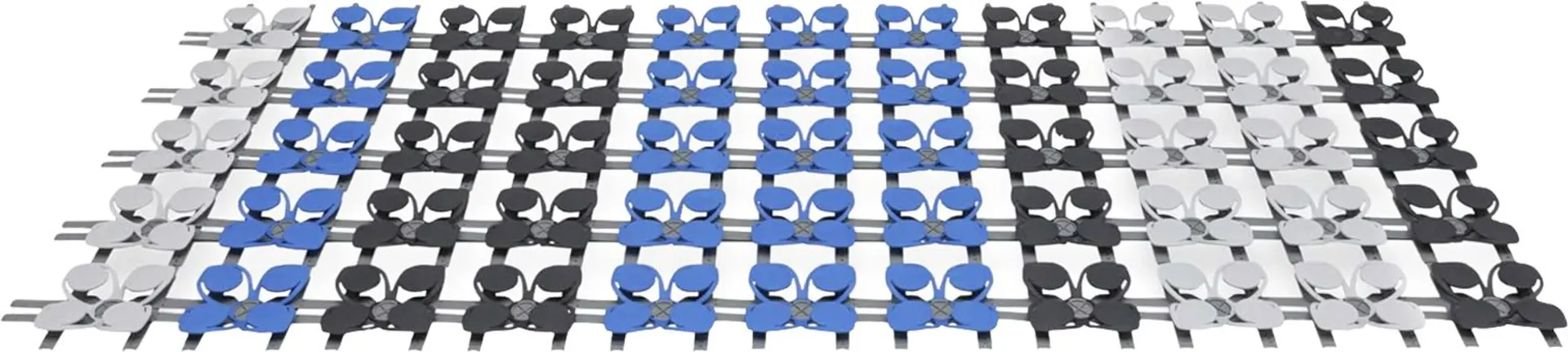 CUBEcamp Schlafsystem Set 44 Elemente 70/80 x 200cm