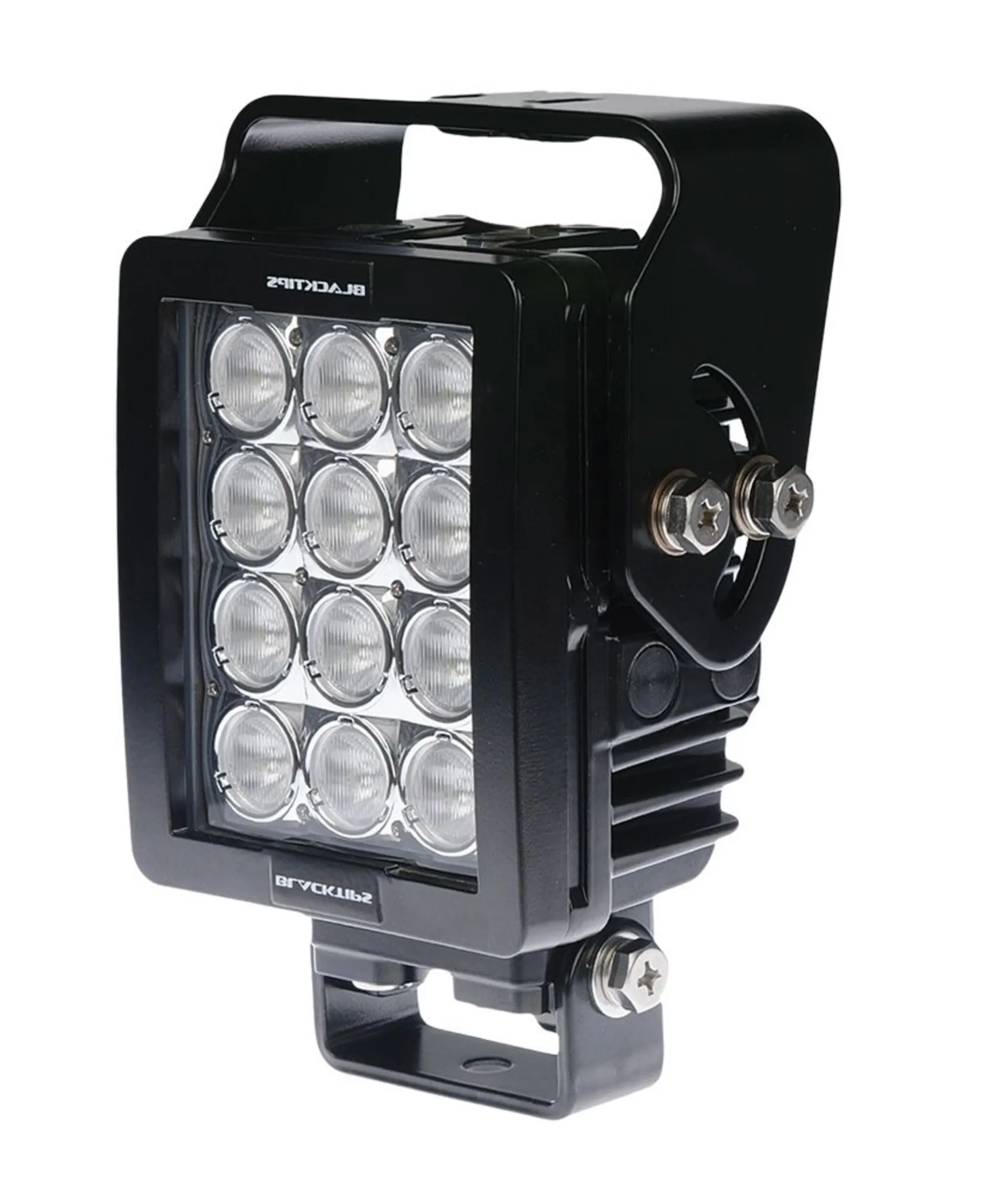 Blacktip 12 - LED-Arbeitsscheinw. 12/24V 135 x 110 mm, 6’697 Lumen, IP69K, 9-32V, 84W