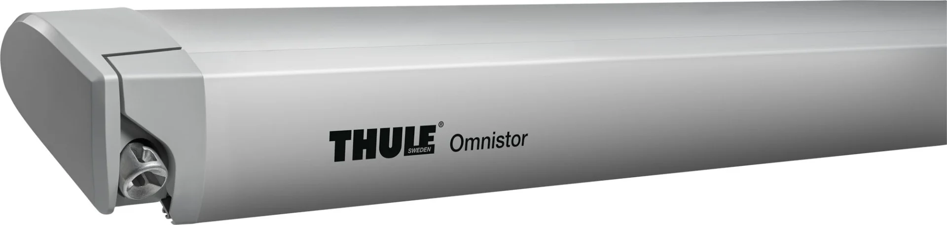 Thule Omnistor 6300 Dachmarkise Gehäusefarbe Eloxiert Tuchfarbe Saphir Blue 4,5 m