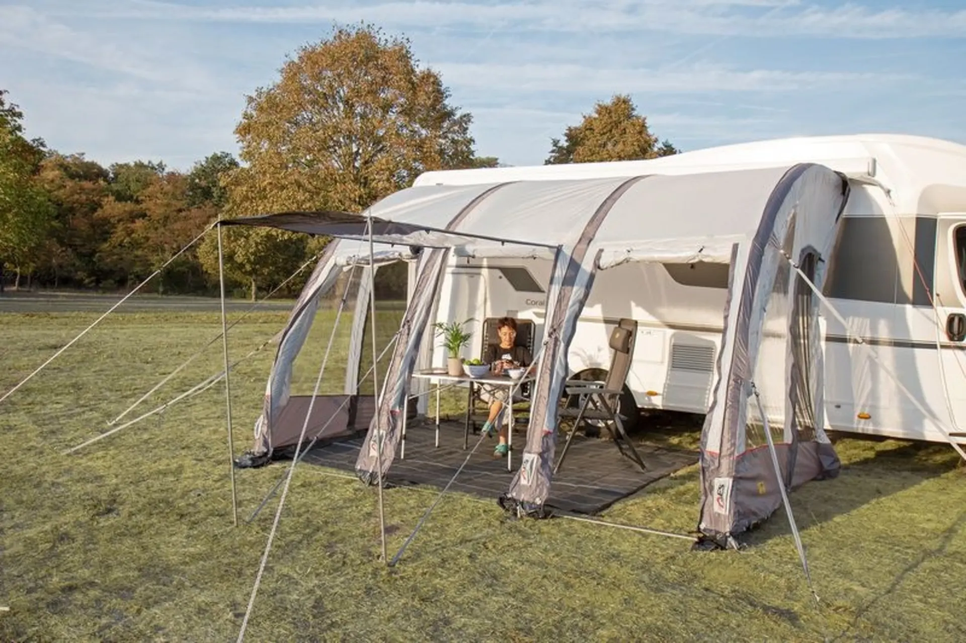 Markisenteppich VILLA 2.5x4.5m aus PP Strip