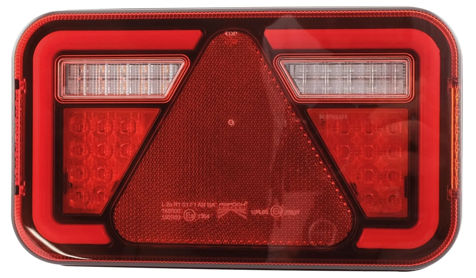 Aspöck - Clôture à LED. MultiLED IV 12/24 V droite