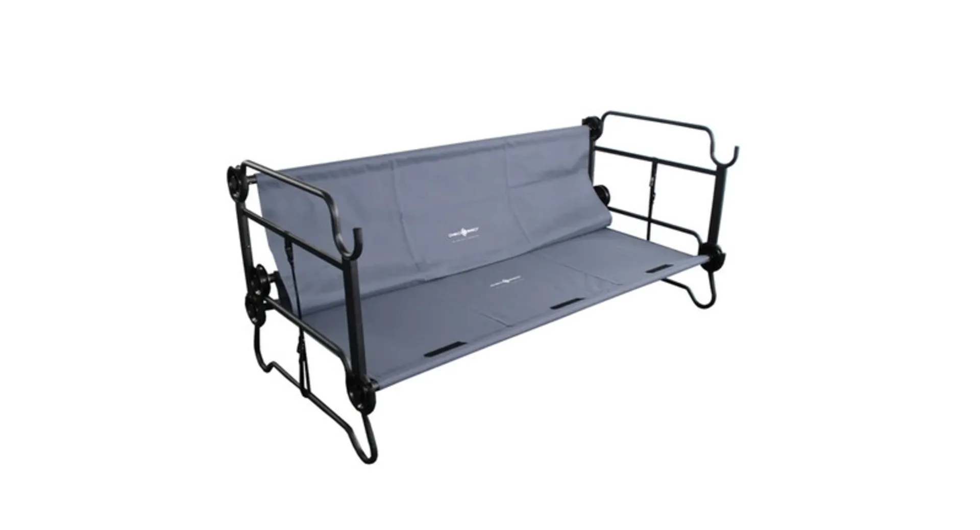 Disc-O-Bed L mit Seitentaschen - Anthrazit