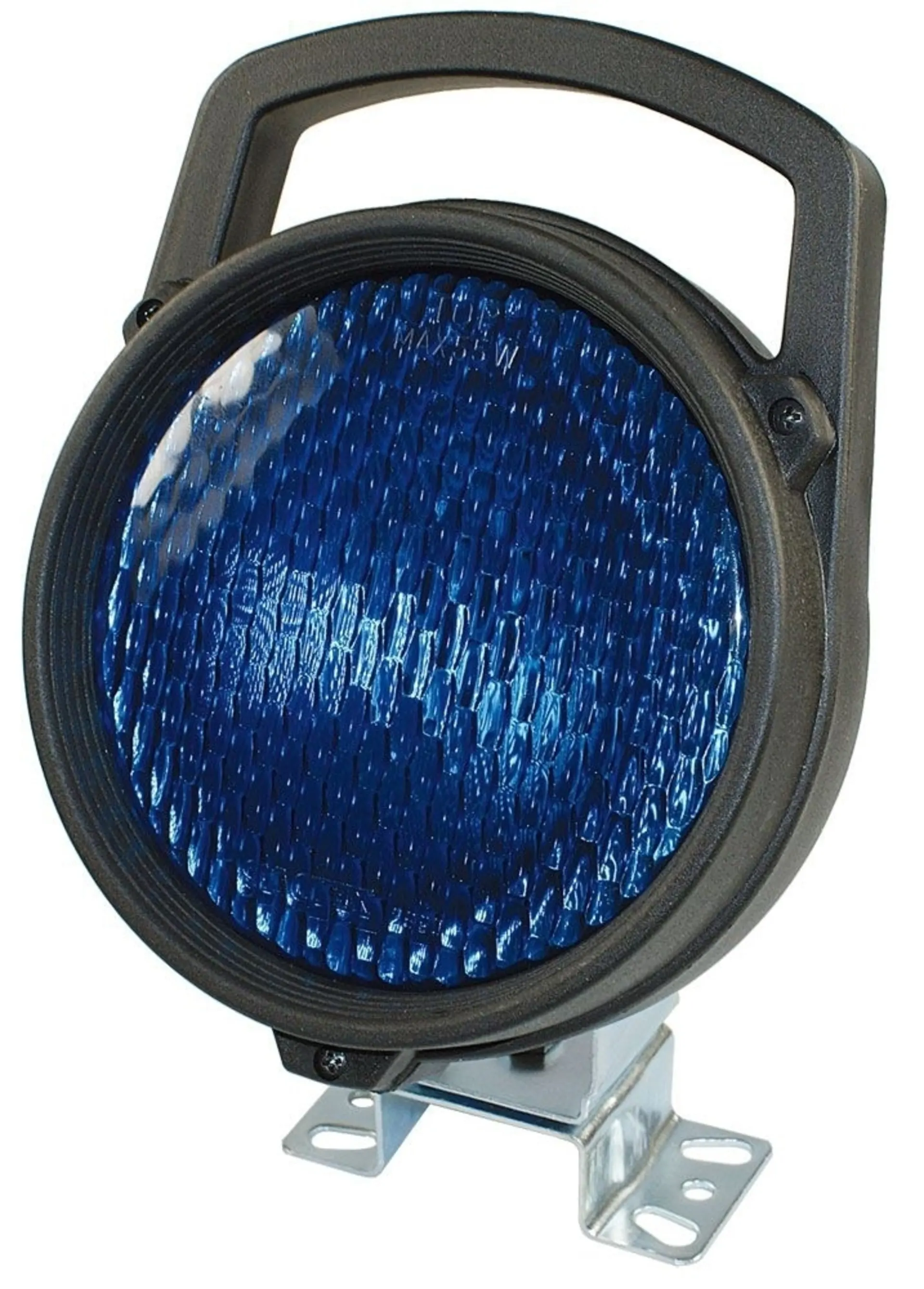 Phare de travail bleu 12V avec interrupteur