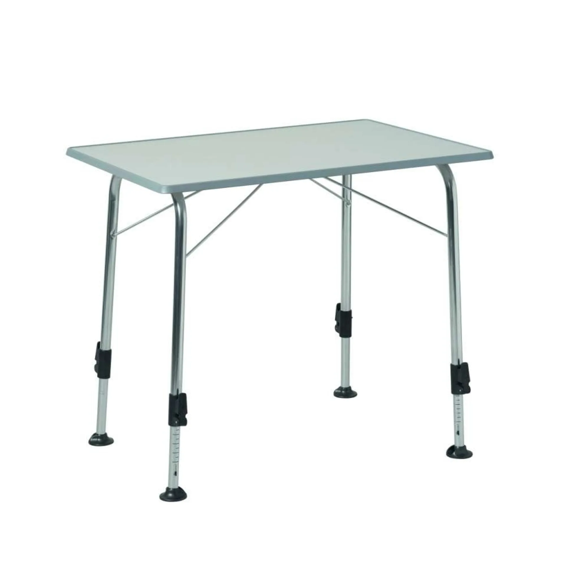 Table de camping Dukdalf Stabilic 1 Luxe grise 80 x 60 cm