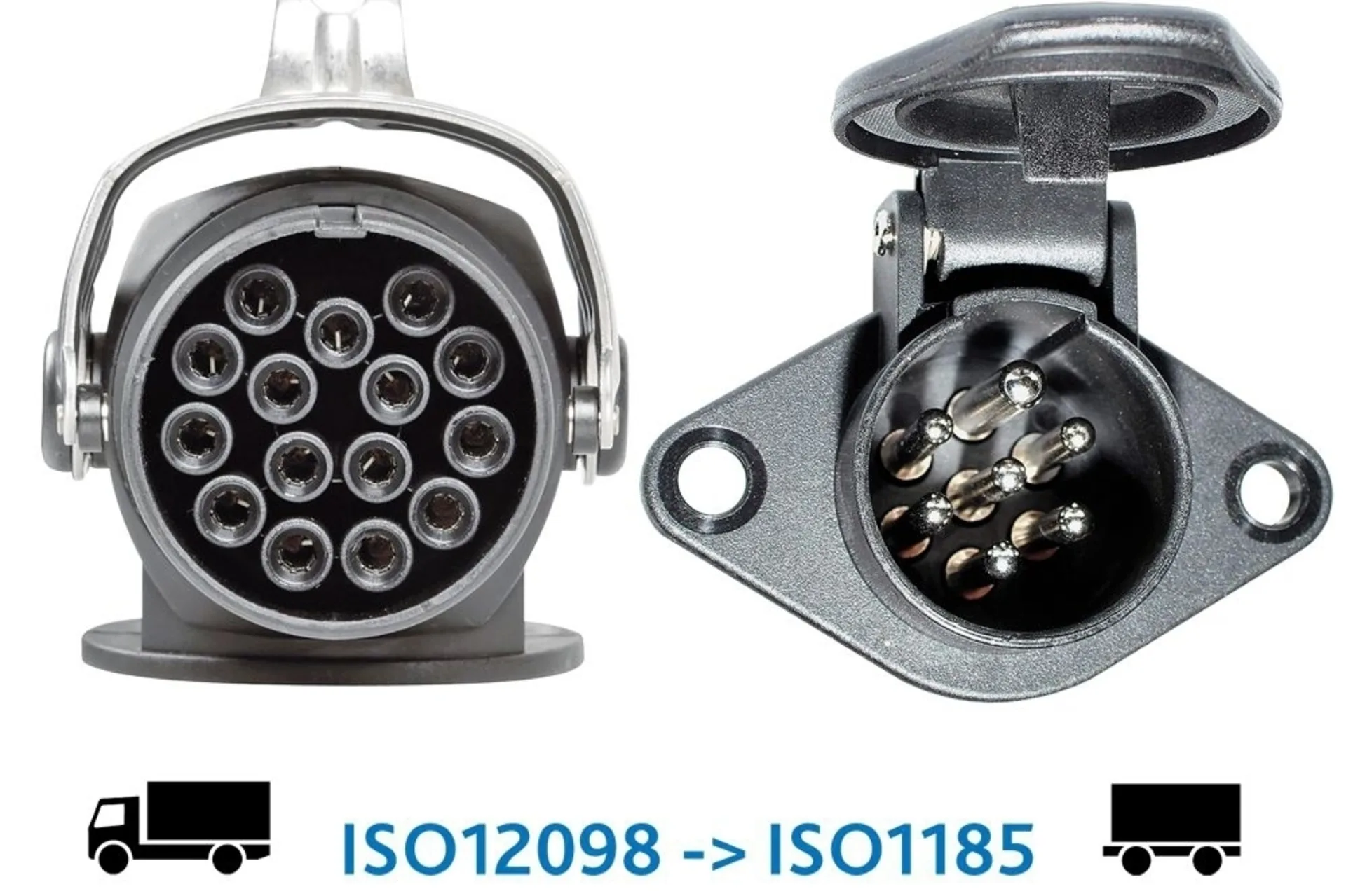 Adapter 15- auf 7-pol. * Euro-N *