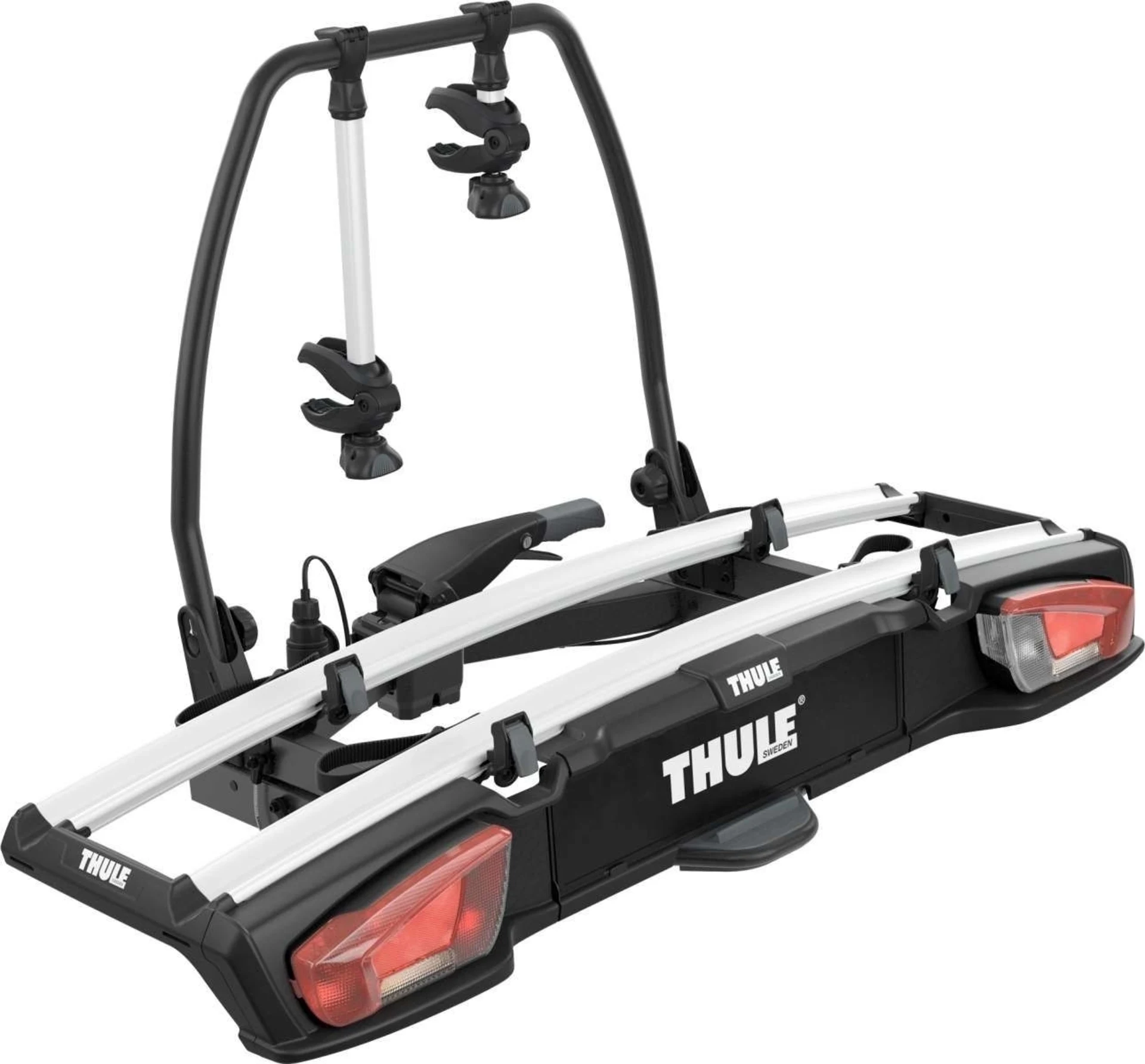 Thule VeloSpace XT2 Fahrradträger Anhängerkupplung 2 Räder Schwarz/Alu
