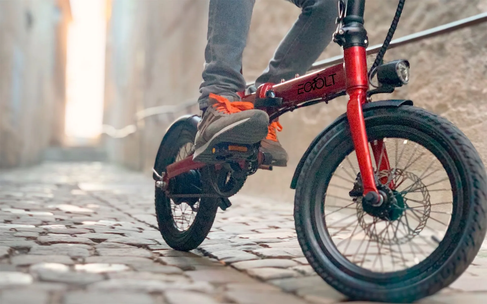 Eovolt City Bordeaux Faltbares E-Bike