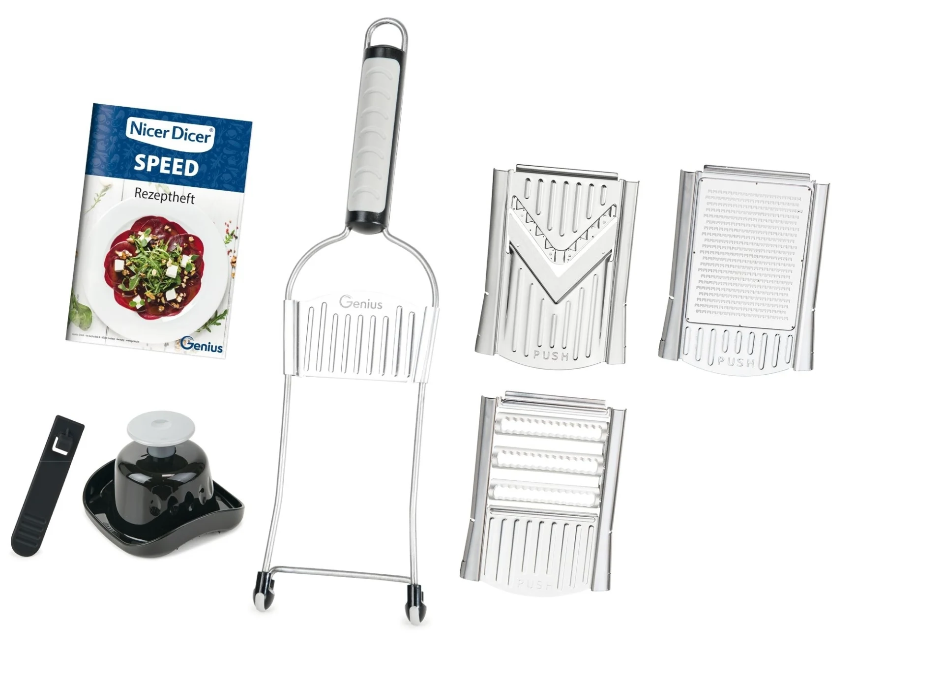 Nicer Dicer Speed Set Gemüseschneider 7 teilig