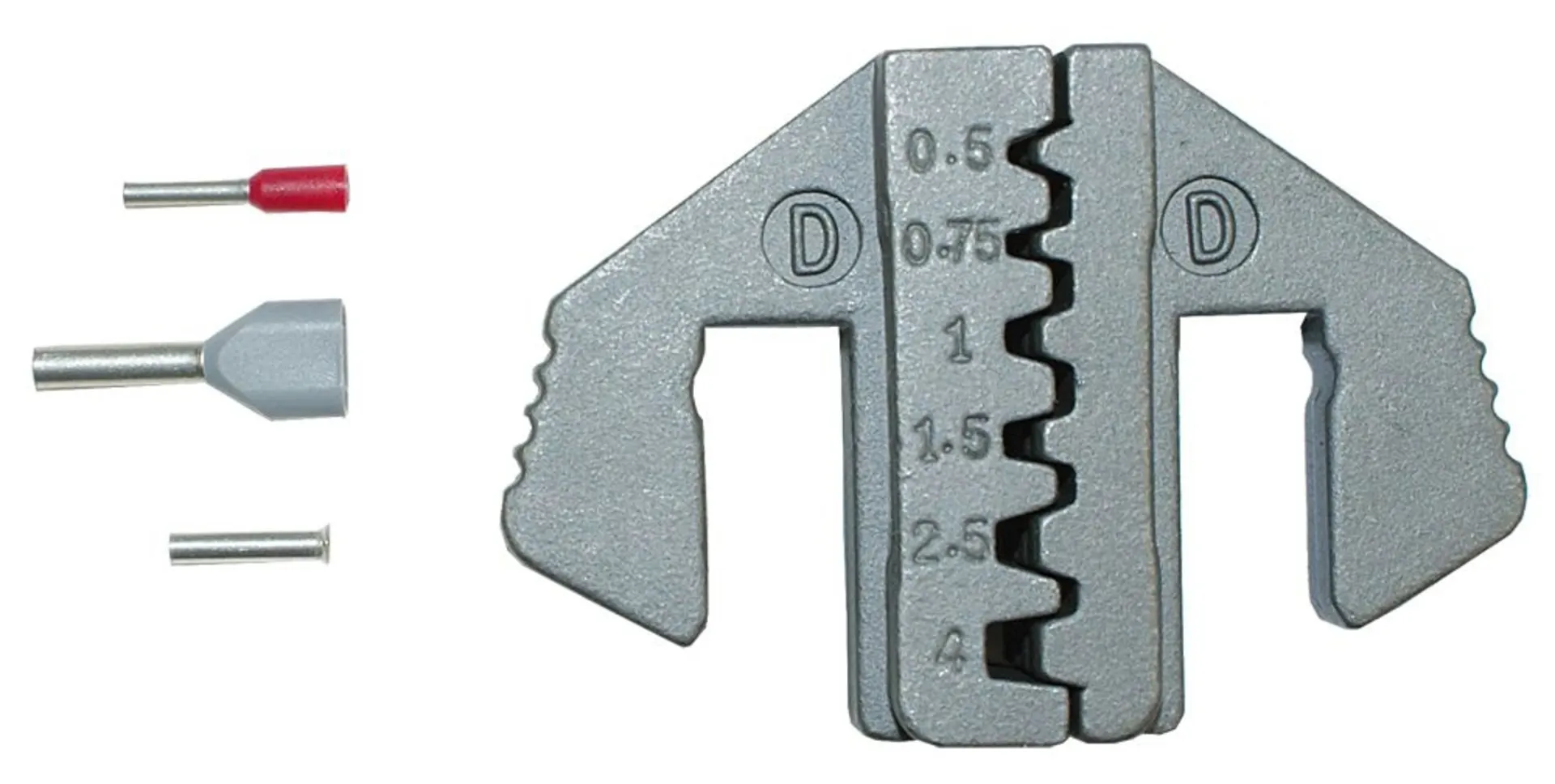 Rätschen-Presszange Set mit 5 Pressformen