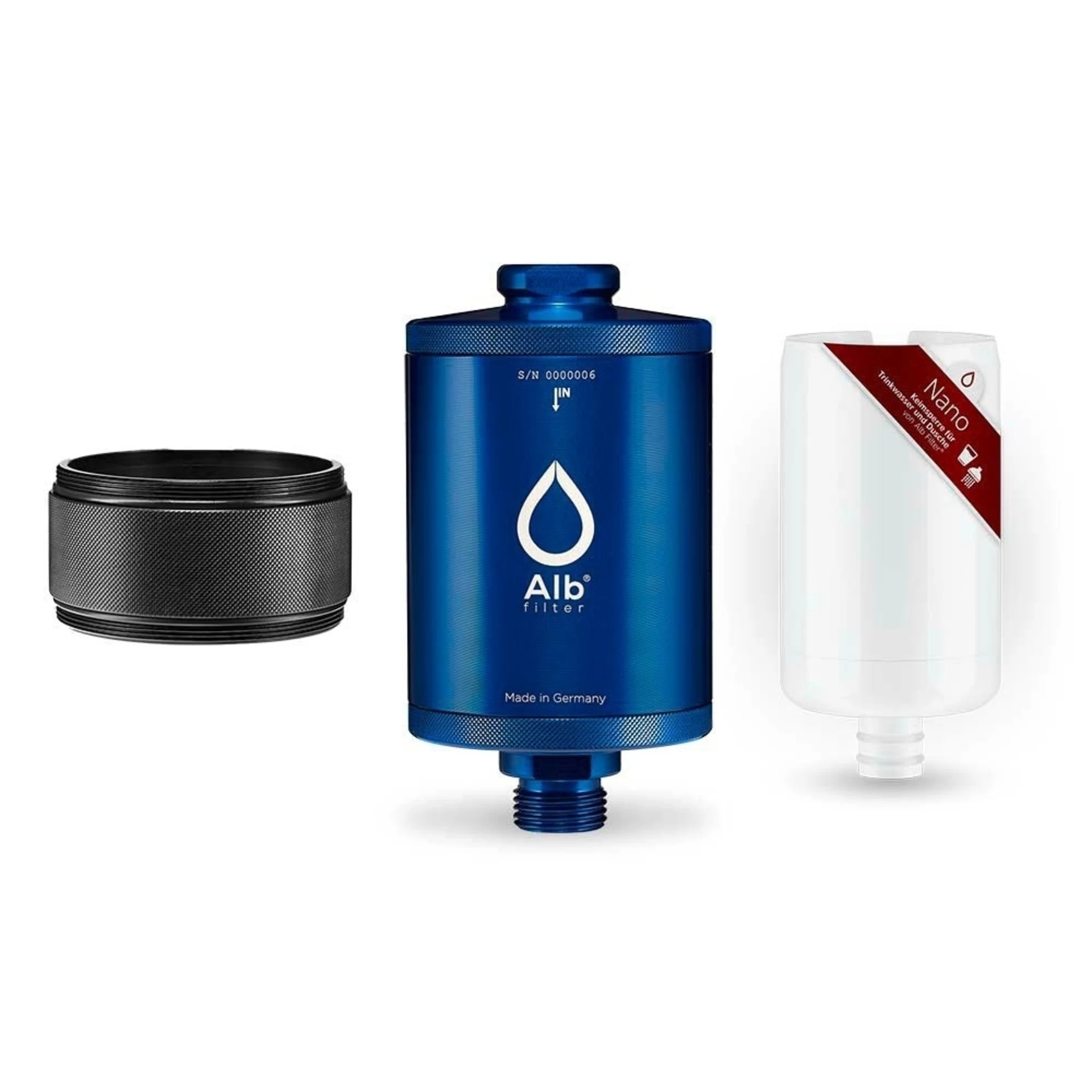 Alb Filter Aufrüstset Nano Blau