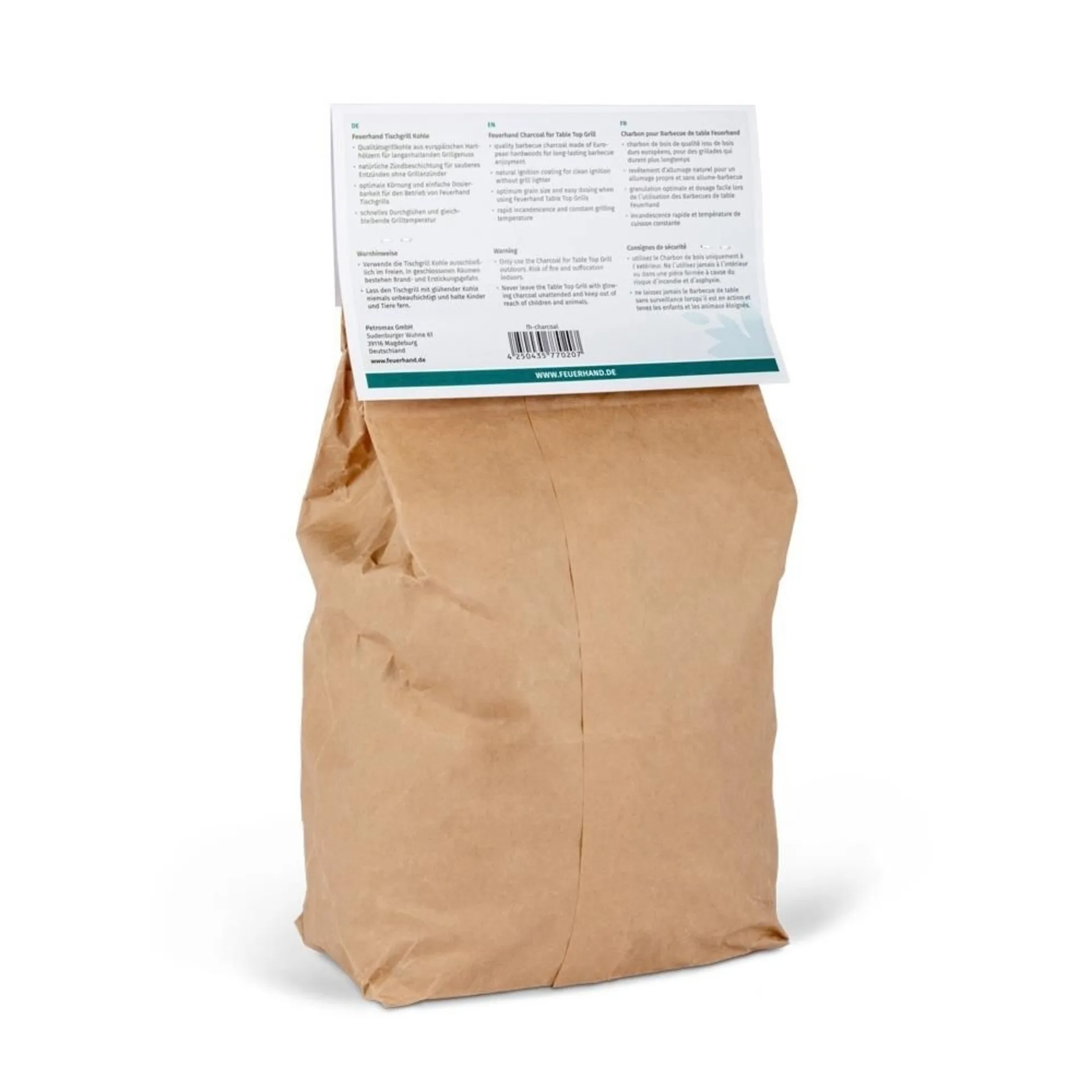 Gril de table charbon (1 kg) Feuerhand