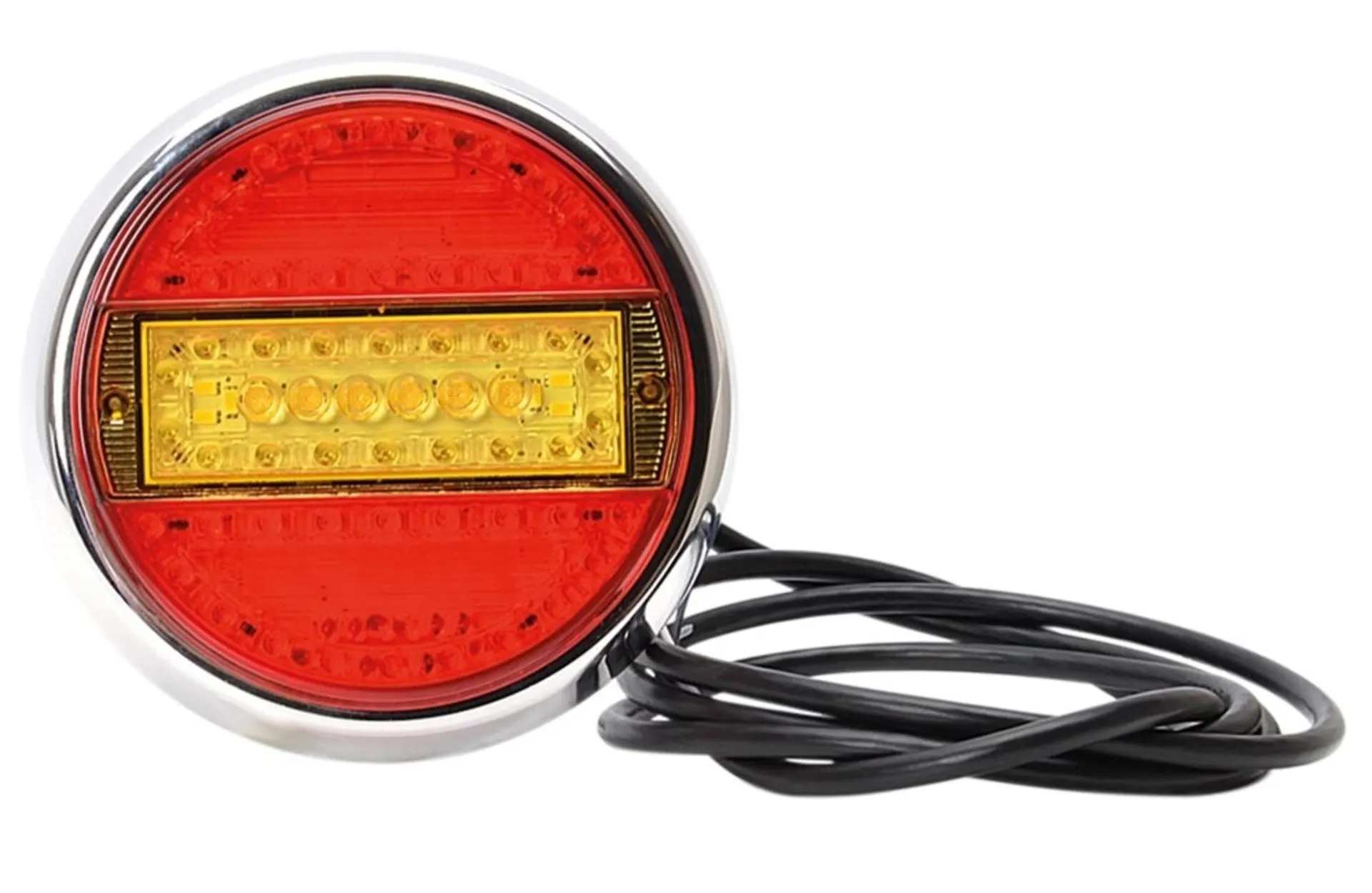 WAS - LED-Schlussleuchte 12/24V ø 140mm