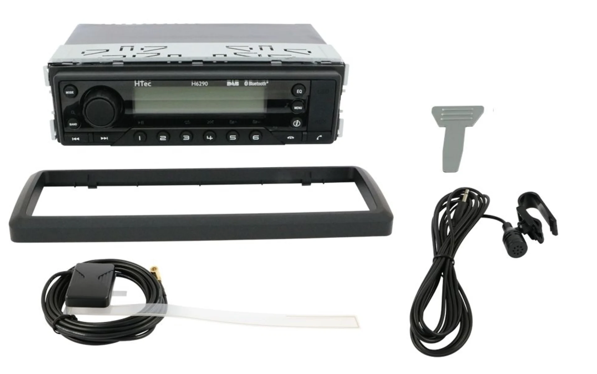 HTec Heavy Duty DAB+ Autor. IPX6 inkl. Antenne 12 V