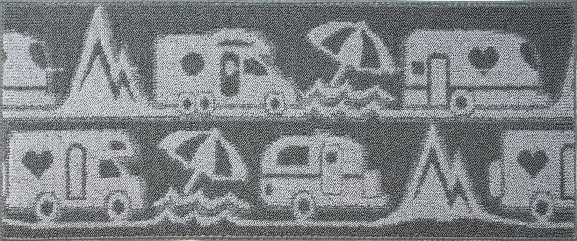 Arisol Master Camp Tapis de salon 40 x 50 cm gris