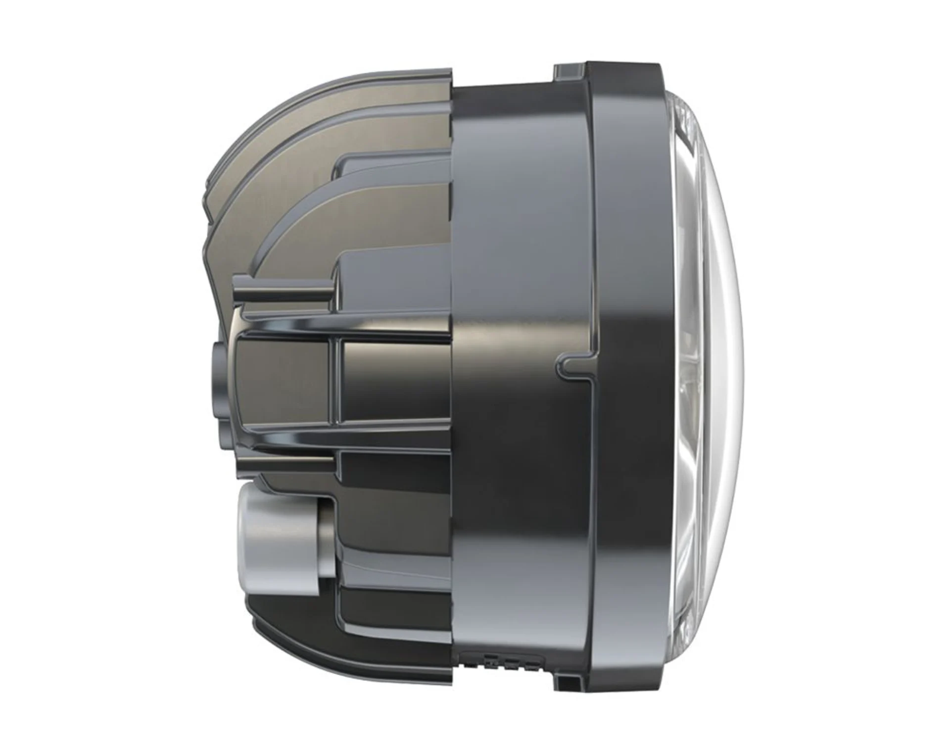 JWSpeaker 97 LED-Hauptscheinwerfer ø 100 x 85 mm, schwarz, 12/24 V, Homologiert R113, IP67