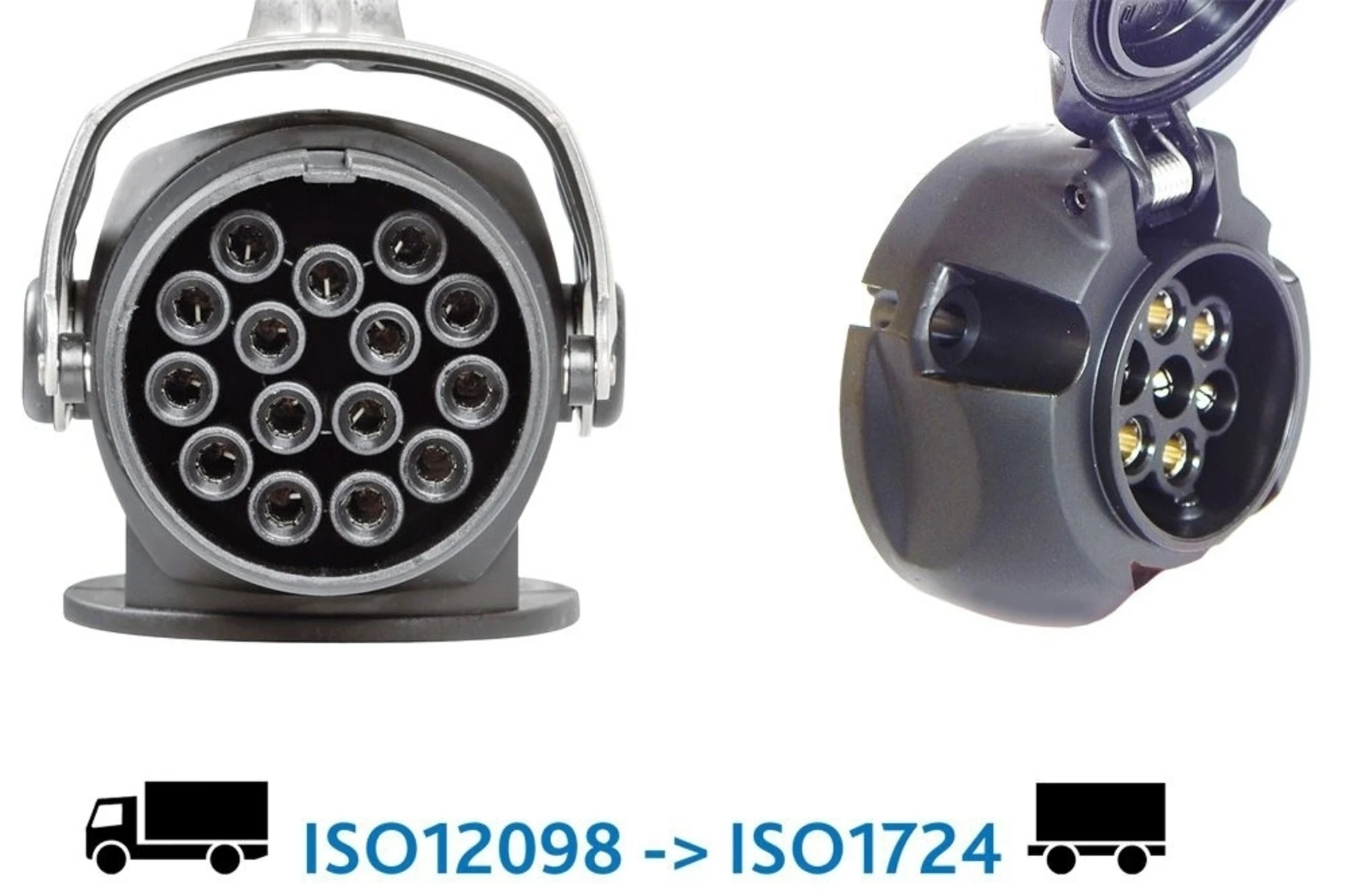 Spannungswandler-Adapter 15->7-pol.