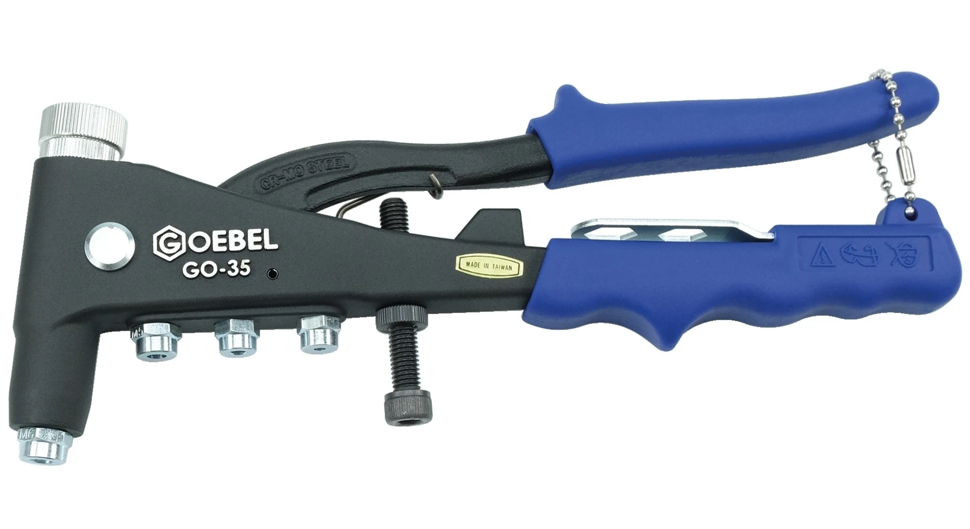 Blindnietmutter und Blindnietschrauben Handzange GO-35 M3 - M6