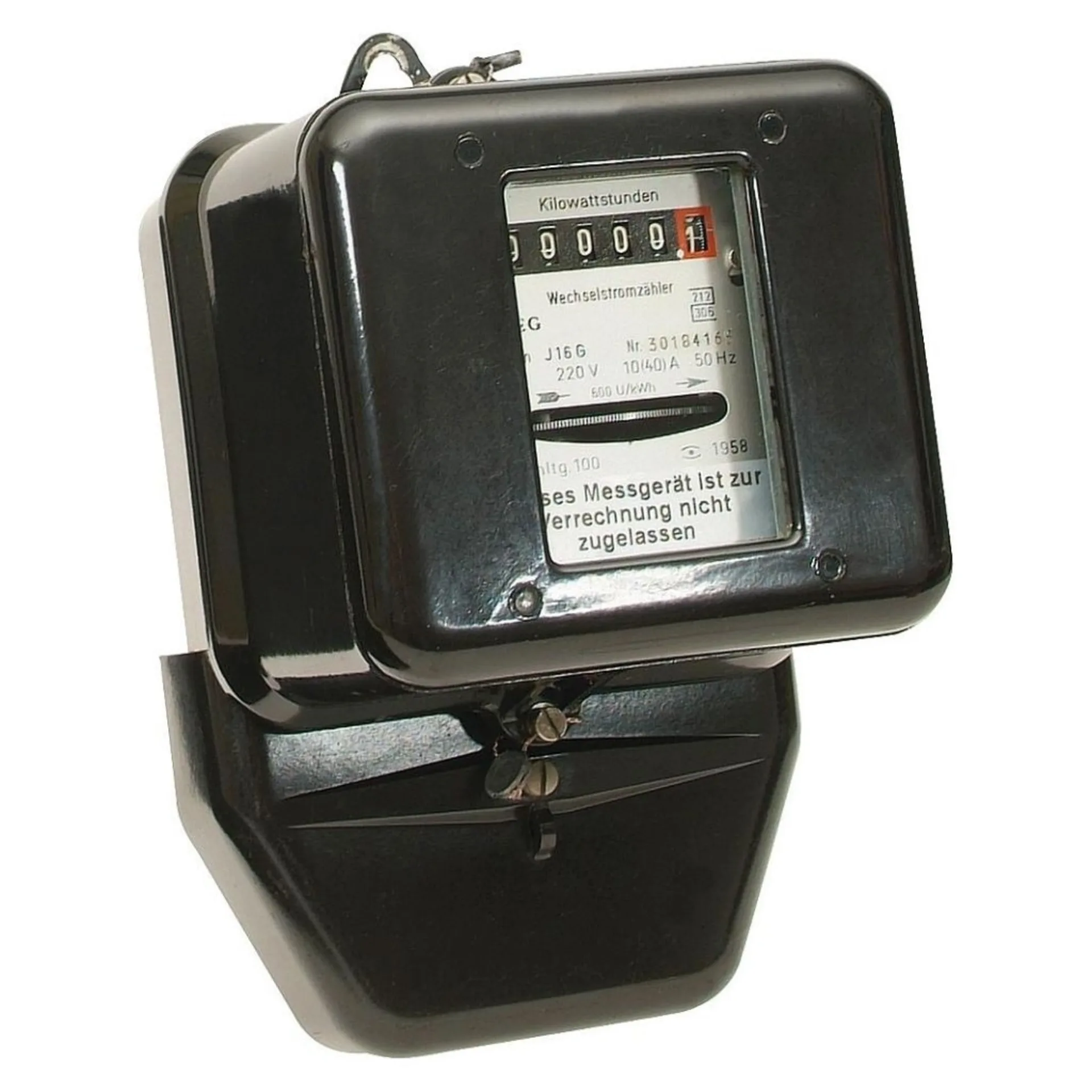Compteur de courant alternatif non certifié officiellement