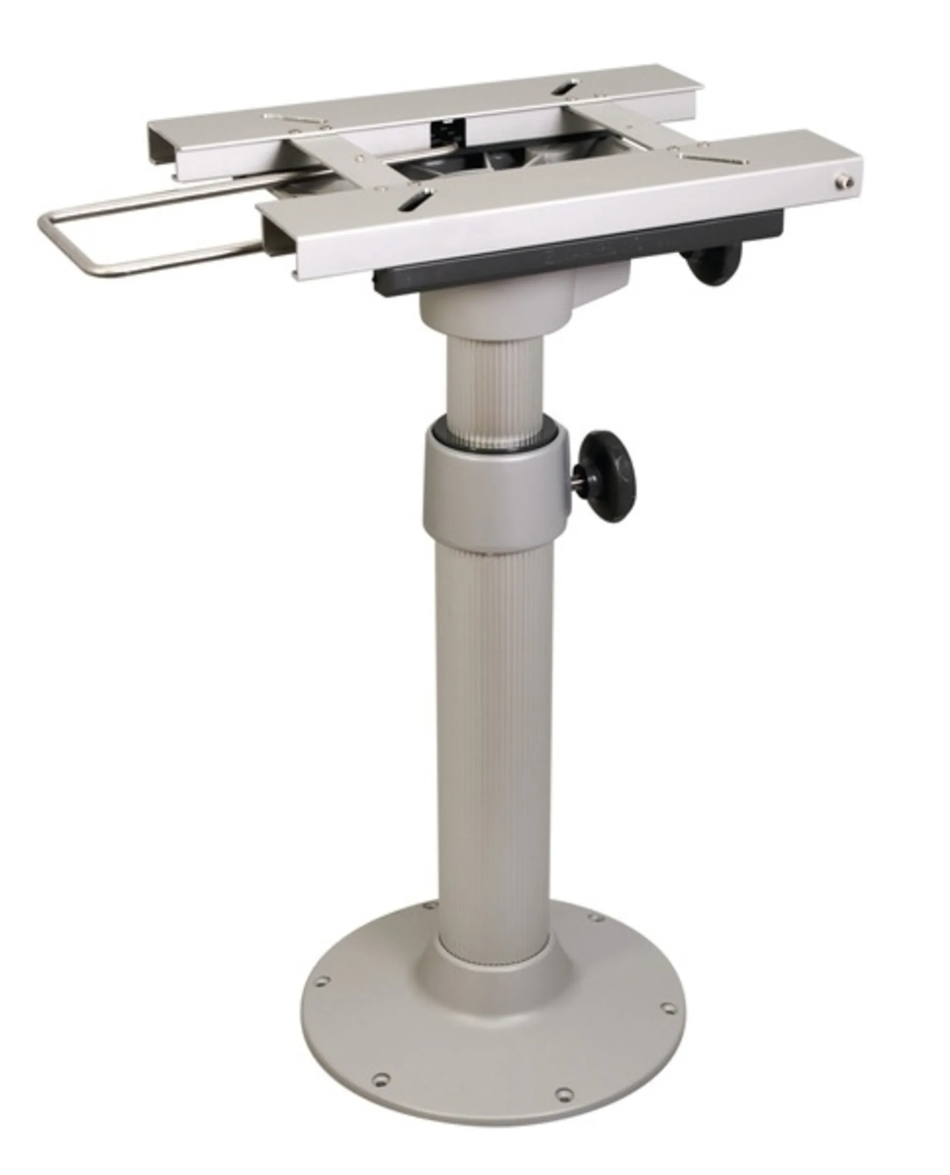 Ferrure coulissante pour piétement de table et colonne de table