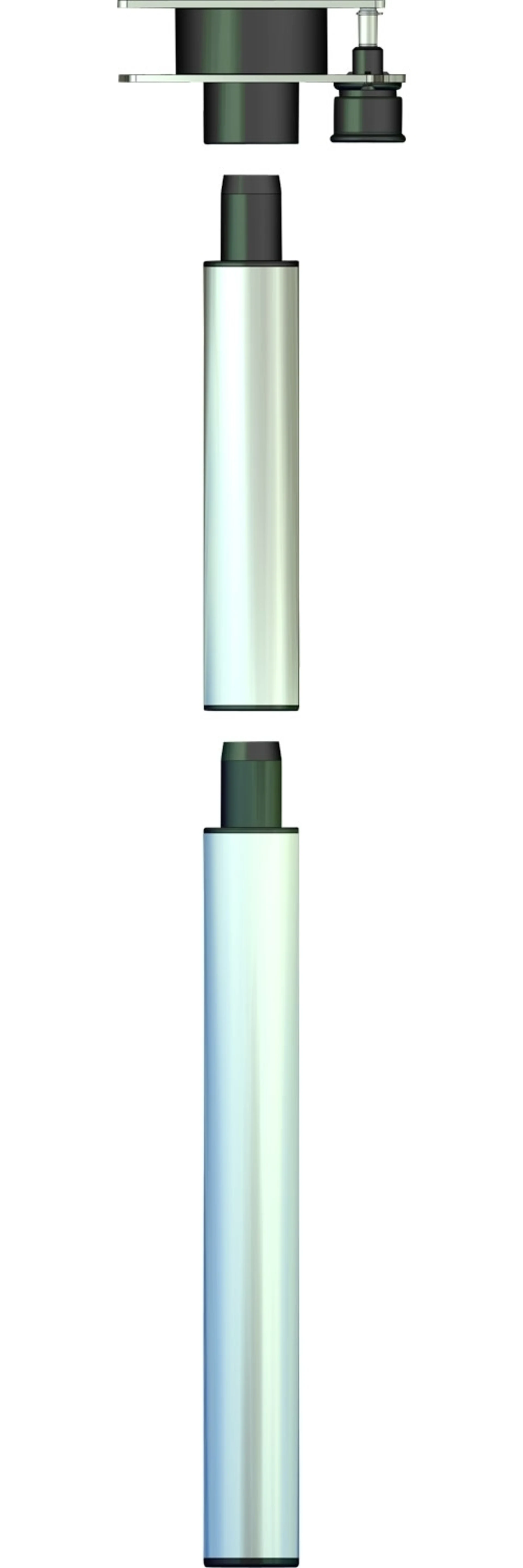 Ilse Ausdrehfuß für Tischplatte 3-tlg. 700 mm silber Ilse Ausdrehfuß für Tischplatte 3-tlg. 700 mm silber