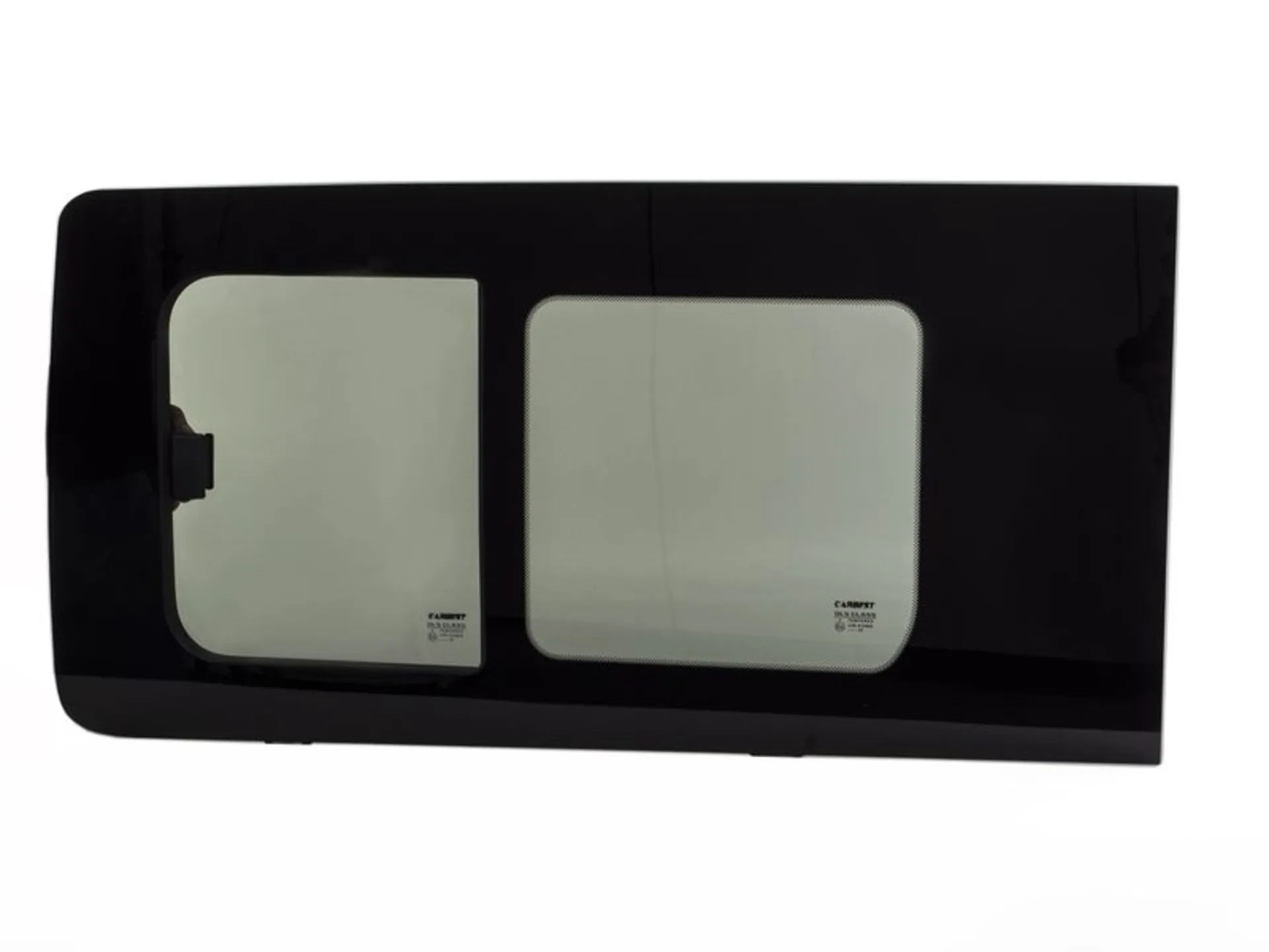 Schiebefenster für VW Caddy Maxi, 830x470cm, Echtglas