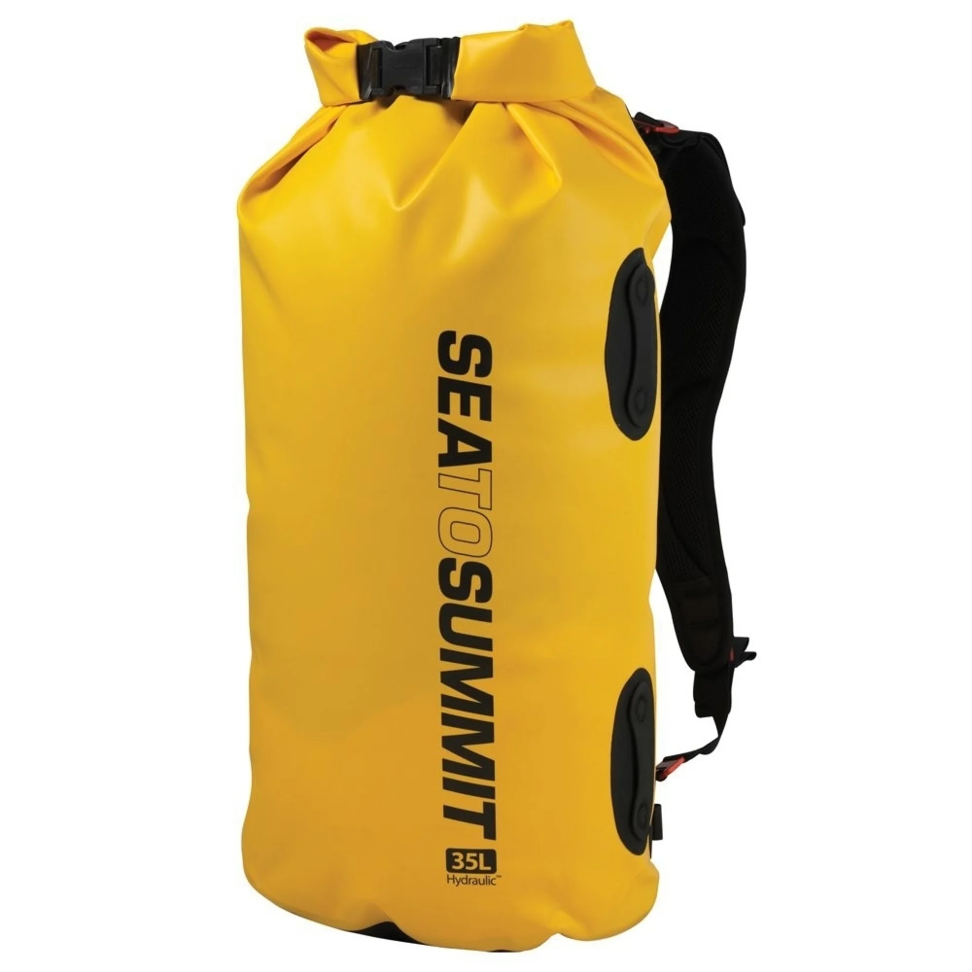 Sea to Summit Hydraulic Dry Pack with Harness Rucksack gelb 35 Liter