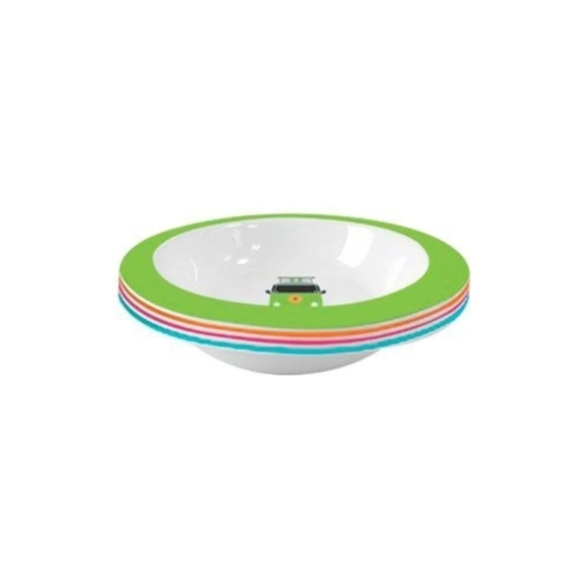 Flamefield Camper Smiles Suppenteller-Set 4-tlg.