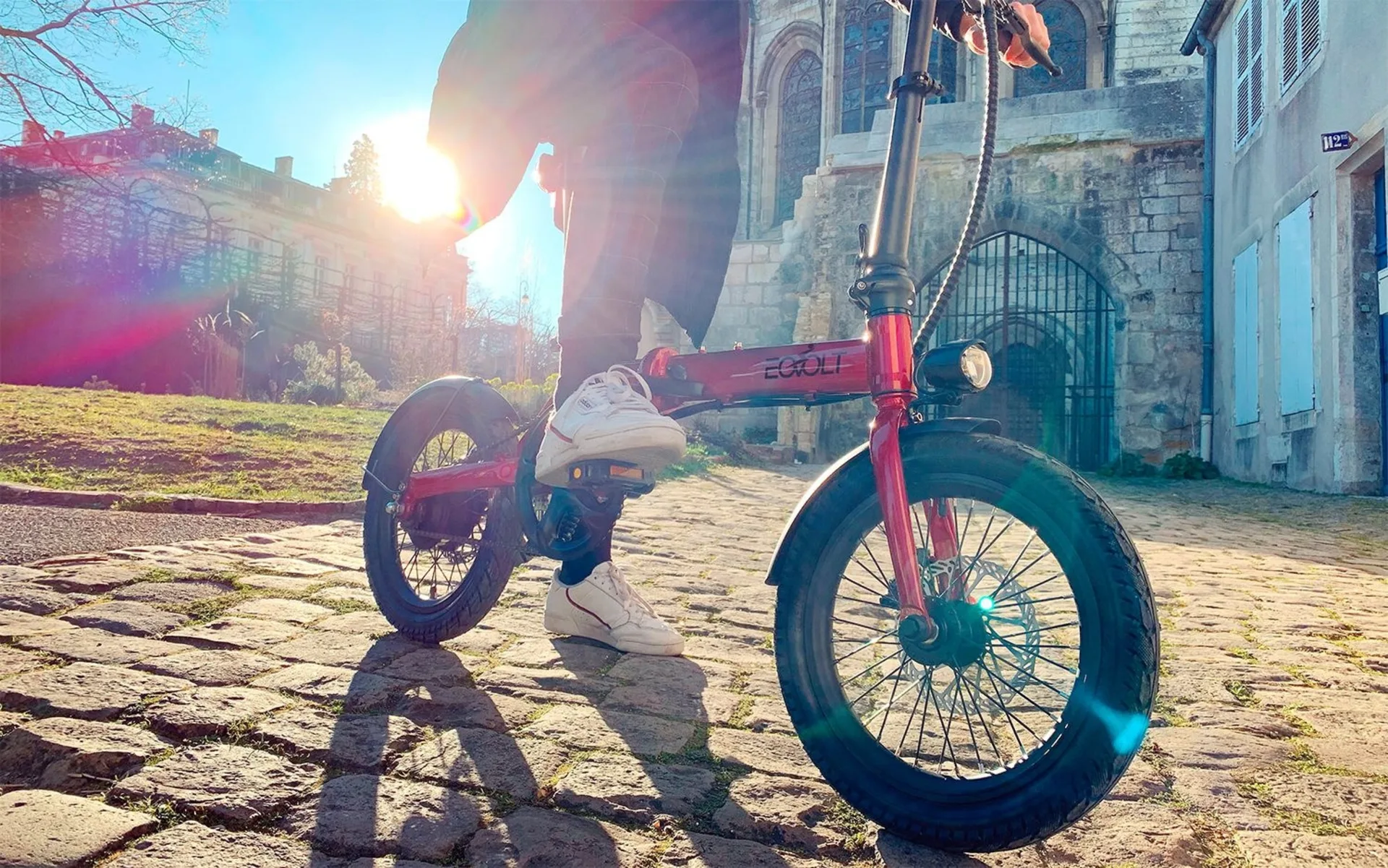 Eovolt City Bordeaux Faltbares E-Bike