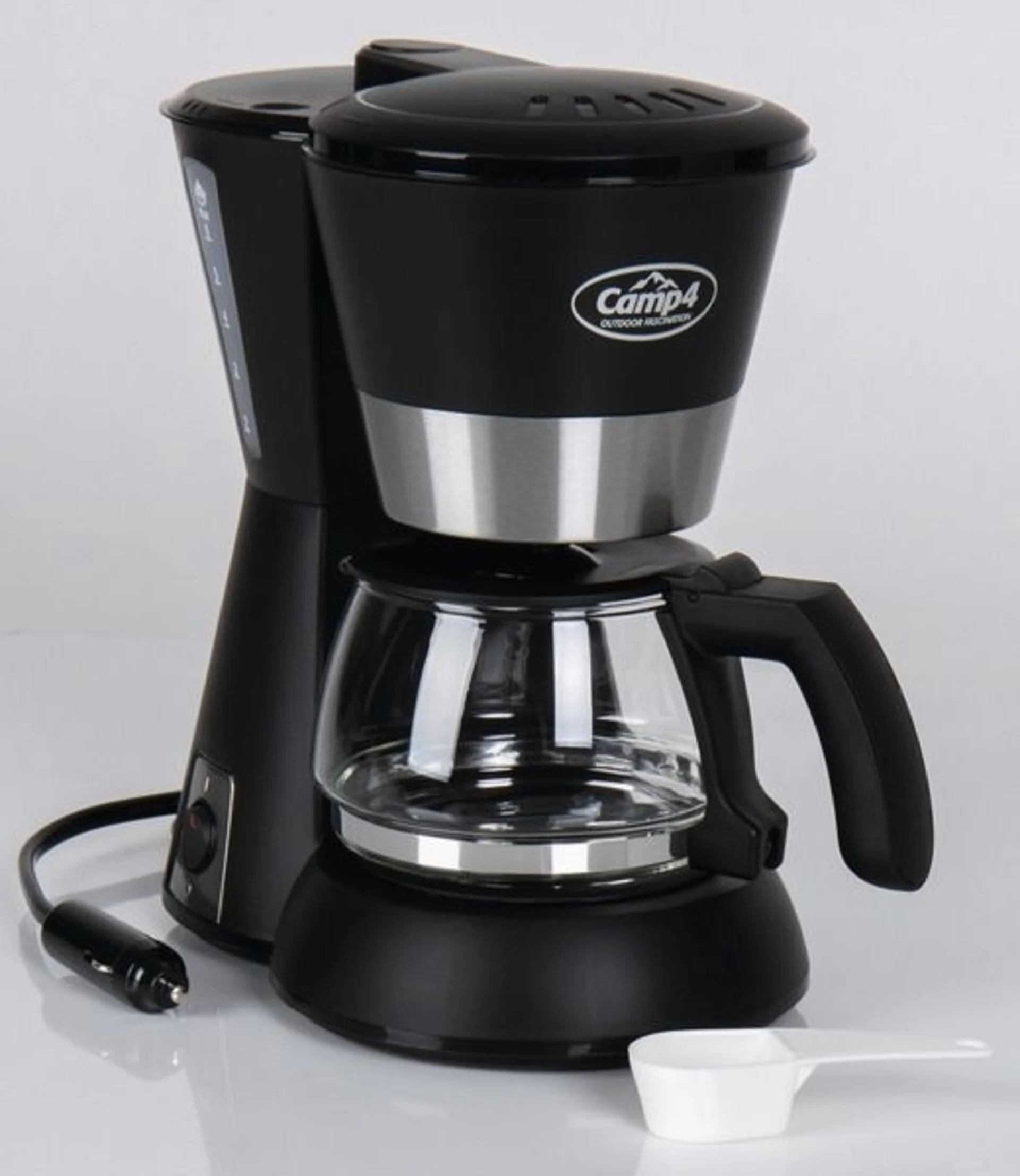 Cafetière de camping Camp4 Levanzo avec filtre permanent, 12 V / 170 W
