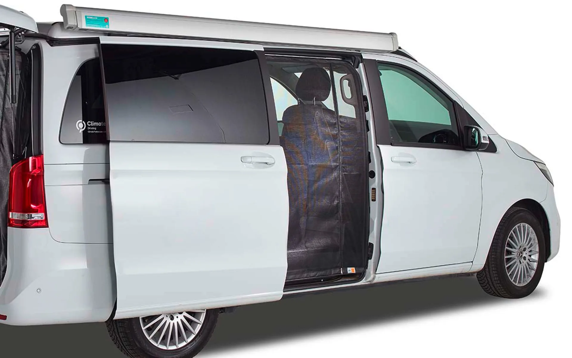 Moskitonetz VanQuito MB Sprinter ab 2014 Schiebetür feinmaschig