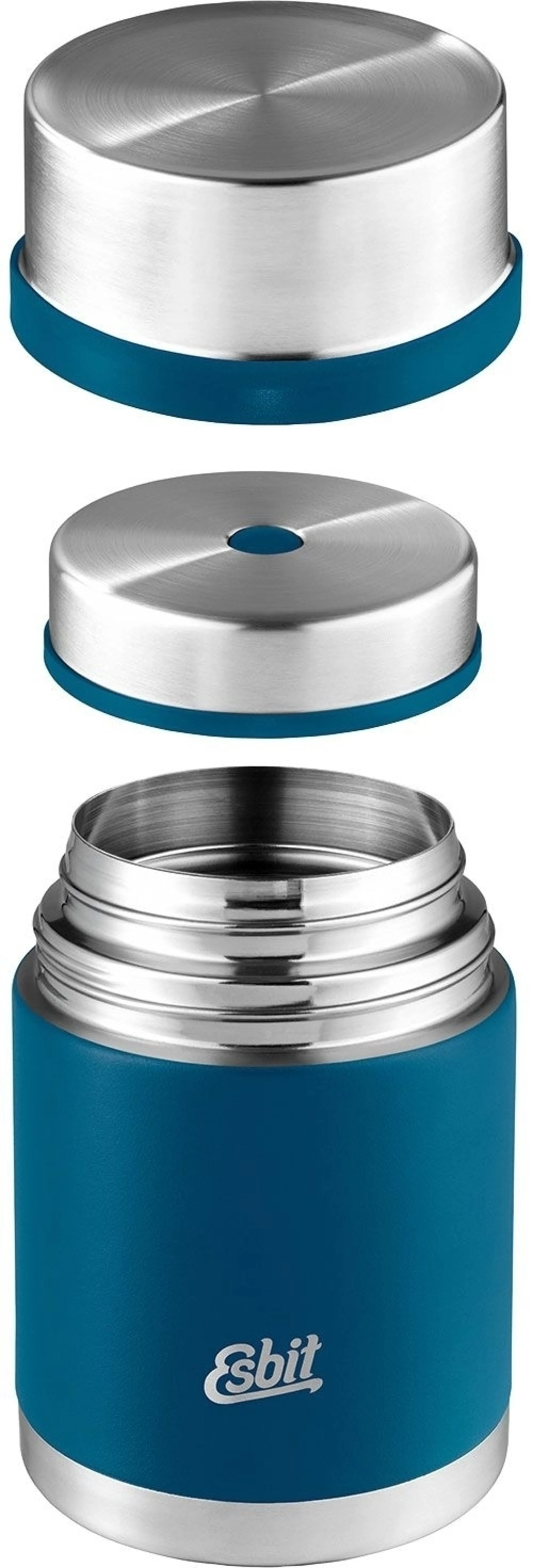 Edelstahl-Thermobehälter 750ml (blau)