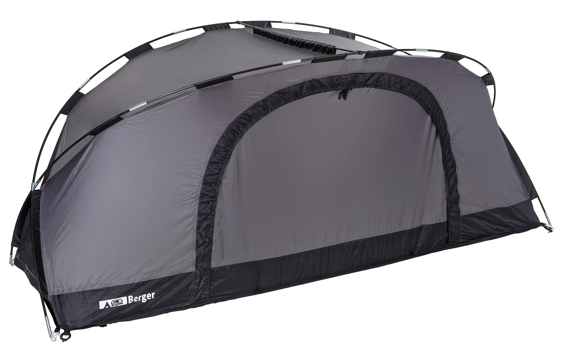 Tente moustiquaire Berger pour lit de camp 210 x 75 x 105 cm gris
