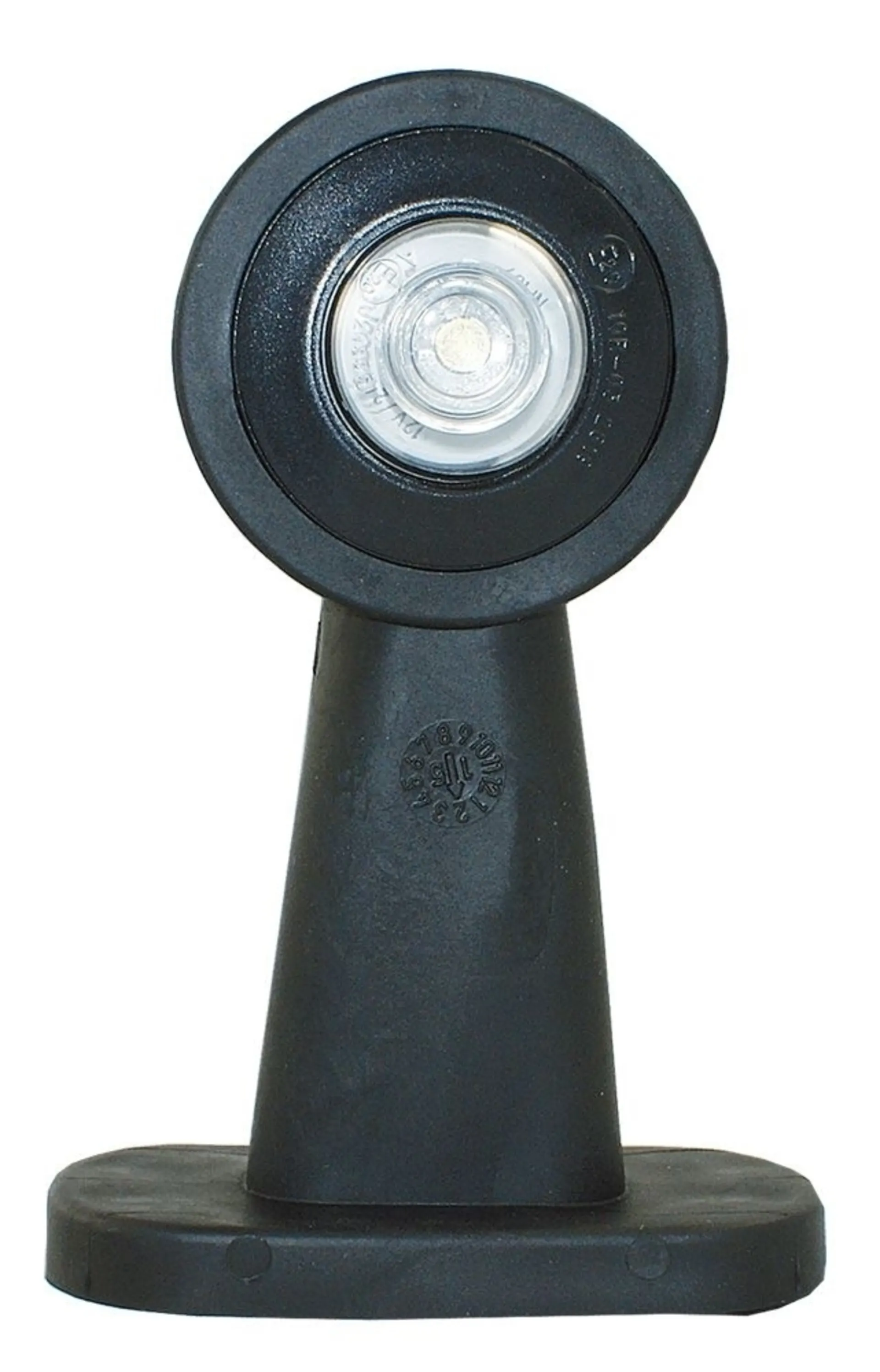 WAS - LED-Umrissleuchte 12/24V rt/ws L+R 135x84mm, mit Jäger Stecker