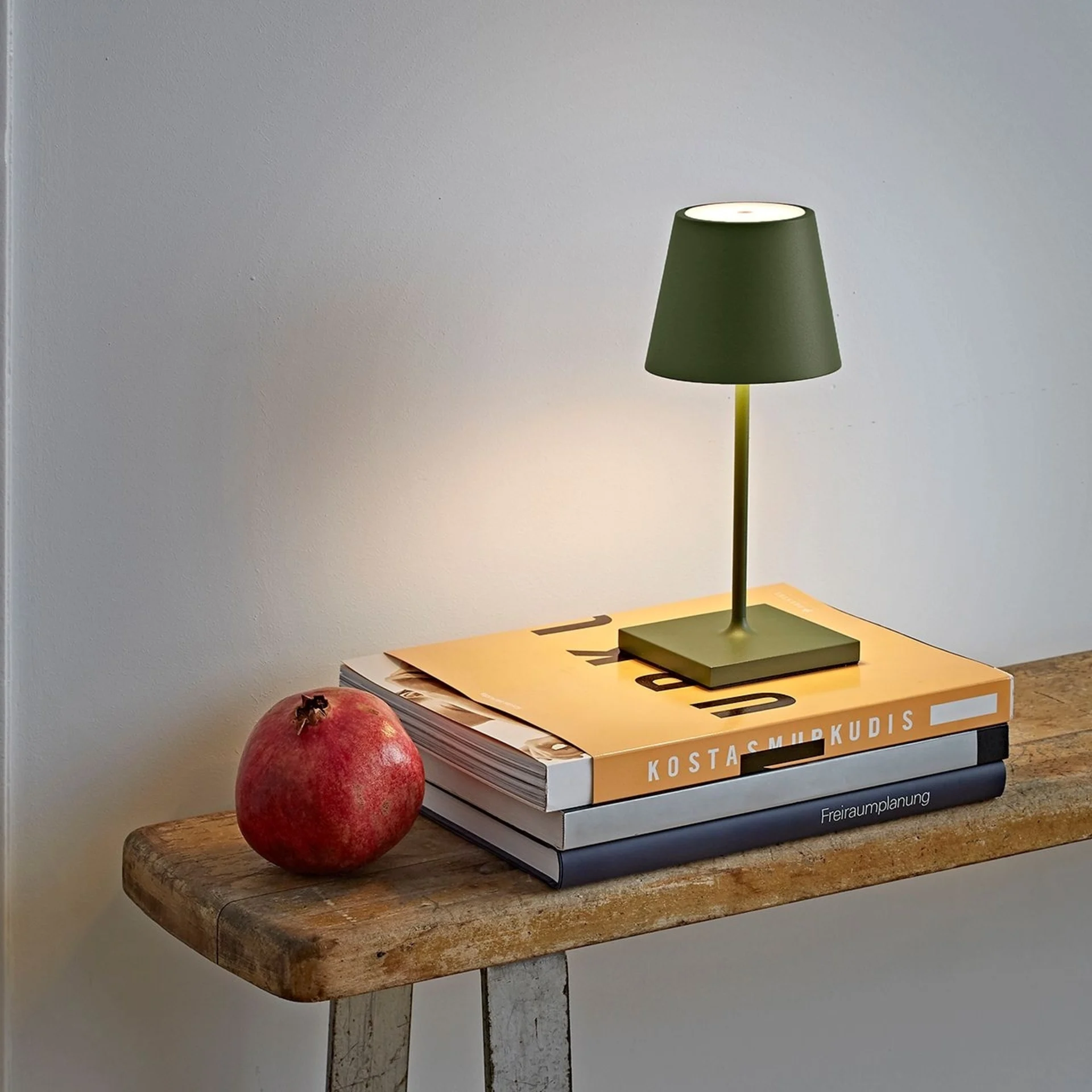 Lampe de table rechargeable Sigor Nuindie mini 250 mm, vert sapin Lampe de table rechargeable Sigor Nuindie mini 250 mm, vert sapin