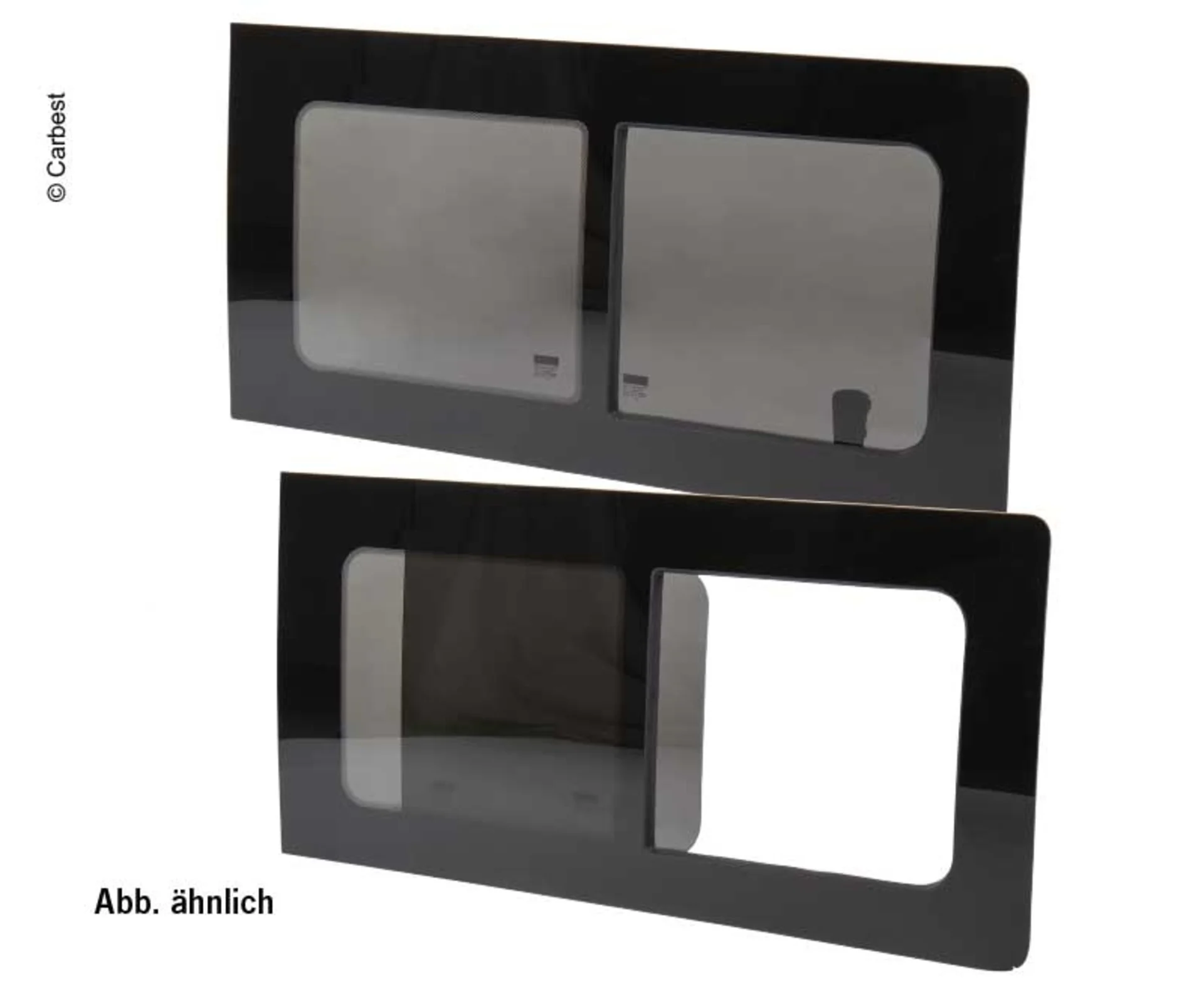 T5 Schiebefenster, T6 Seitenfenster links, Echtglas, 1135x585, Carbest Fenster