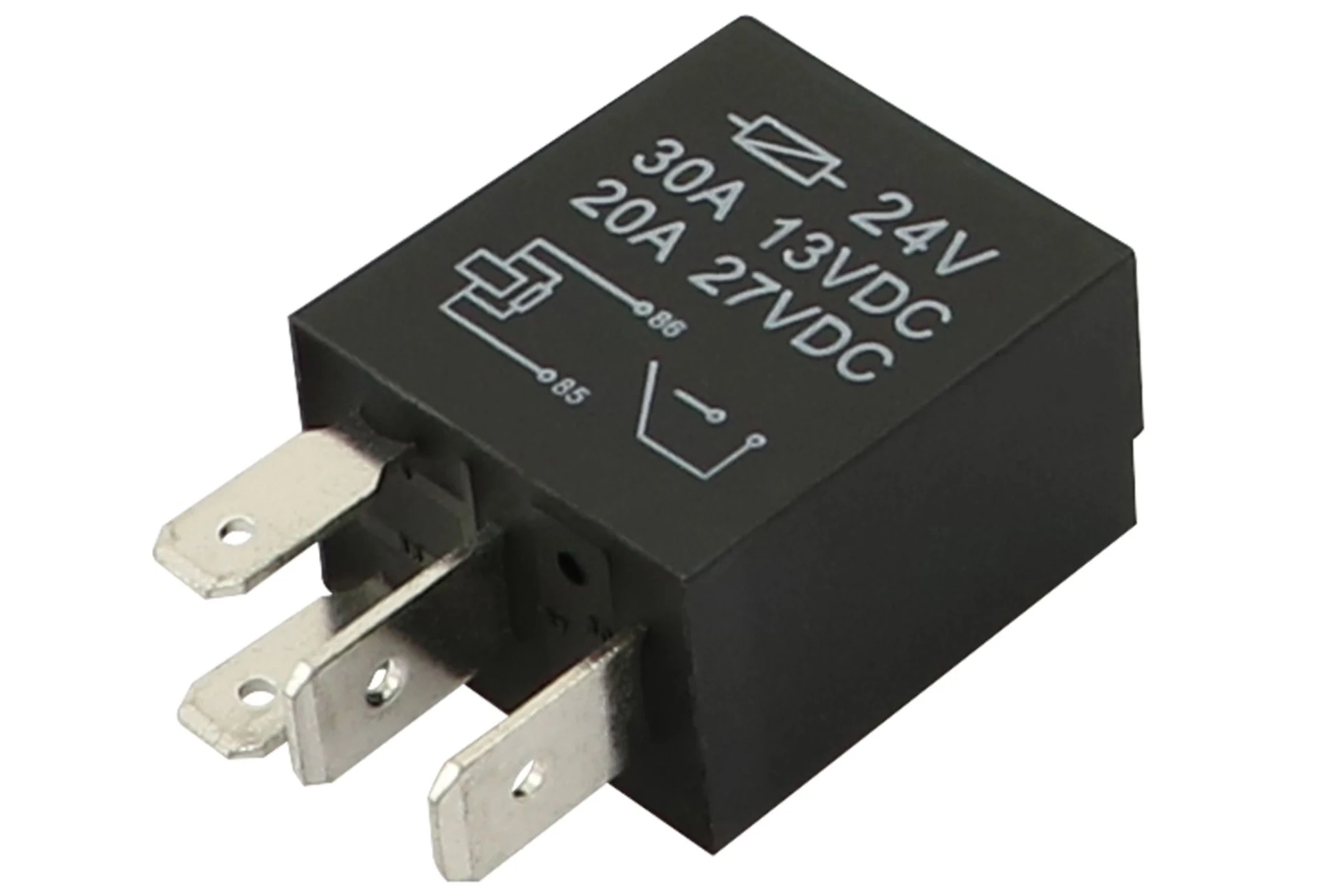 Micro-relais 24 V 20 A, avec résistance