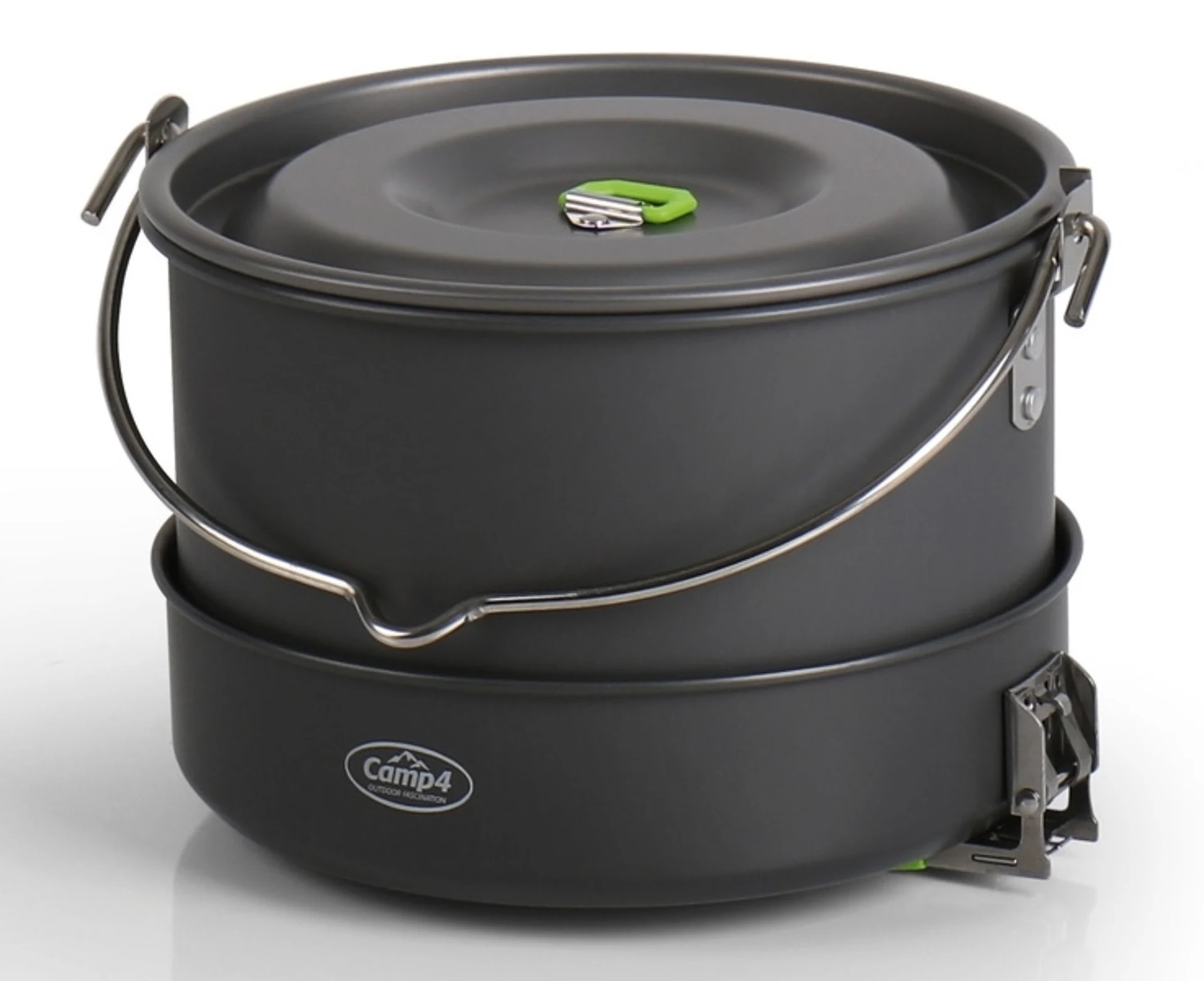 Camping-Kochgeschirr Elite L - 5-teiliges Alu-Topfset