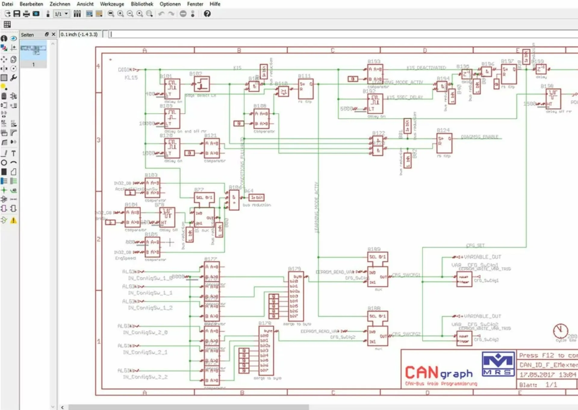 Suite logicielle MRS avec interface CAN-USB (Applics Studio et Developers Studio) pour programmer les automates MRS
