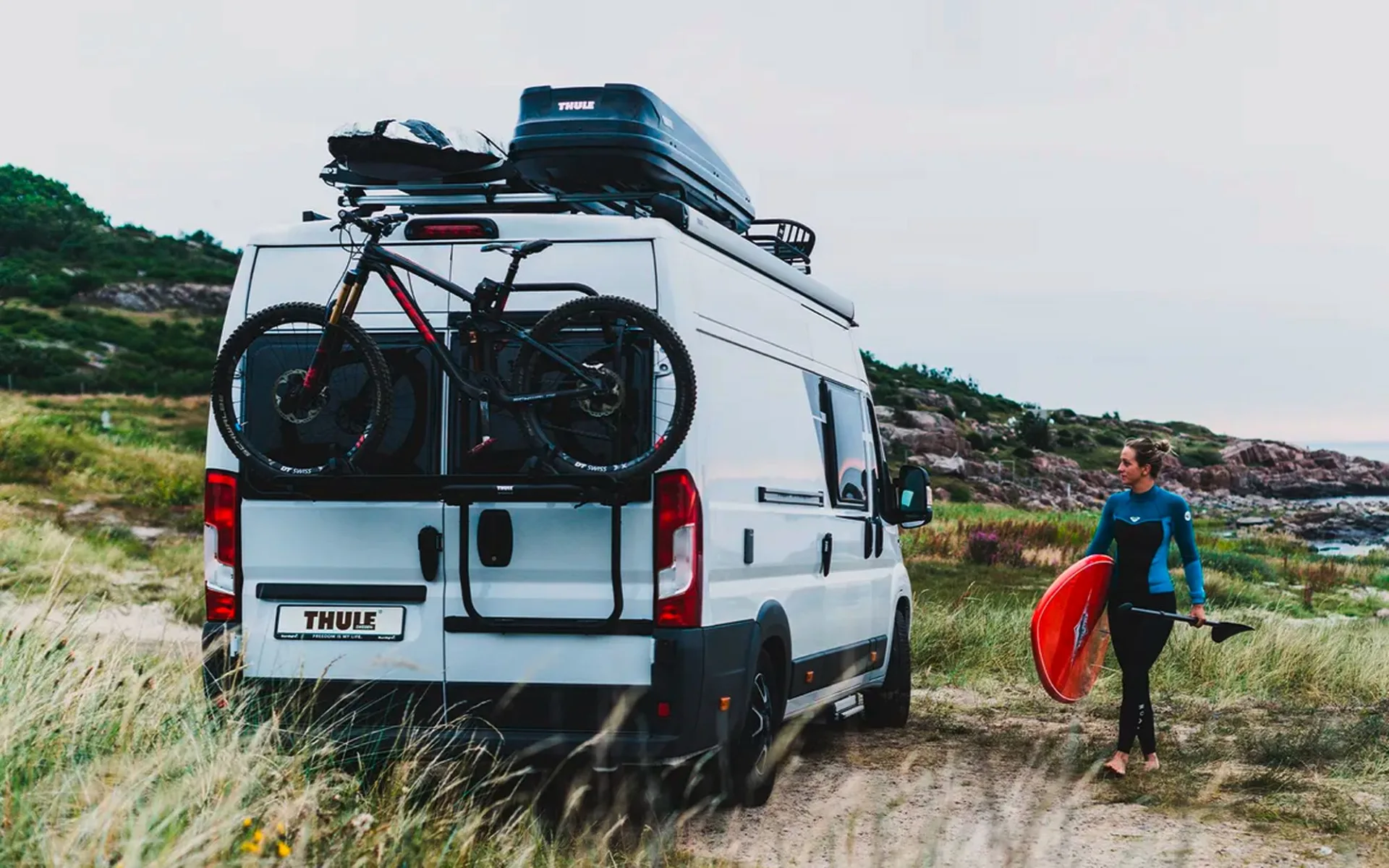 Thule Elite Van XT Fahrradträger für Fiat Ducato / Citroën Jumper / Peugeot Boxer / Ram Promaster