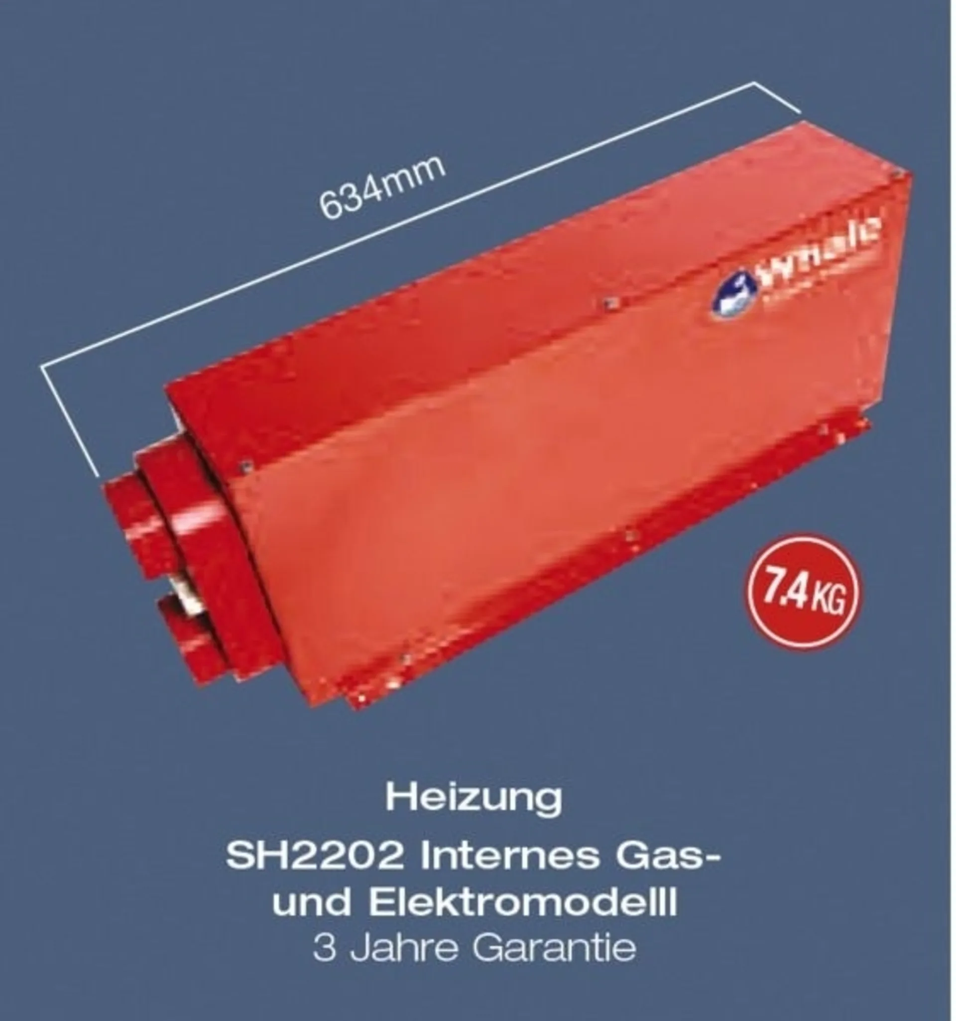 Webasto Einbau Gas- und Elektroheizung 12V 2KW