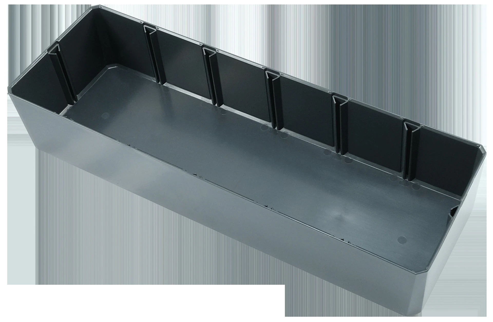 Insetbox zu Sortimo T-Boxx schwarz 2 x 6 IB Raster = 104 x 312 mm