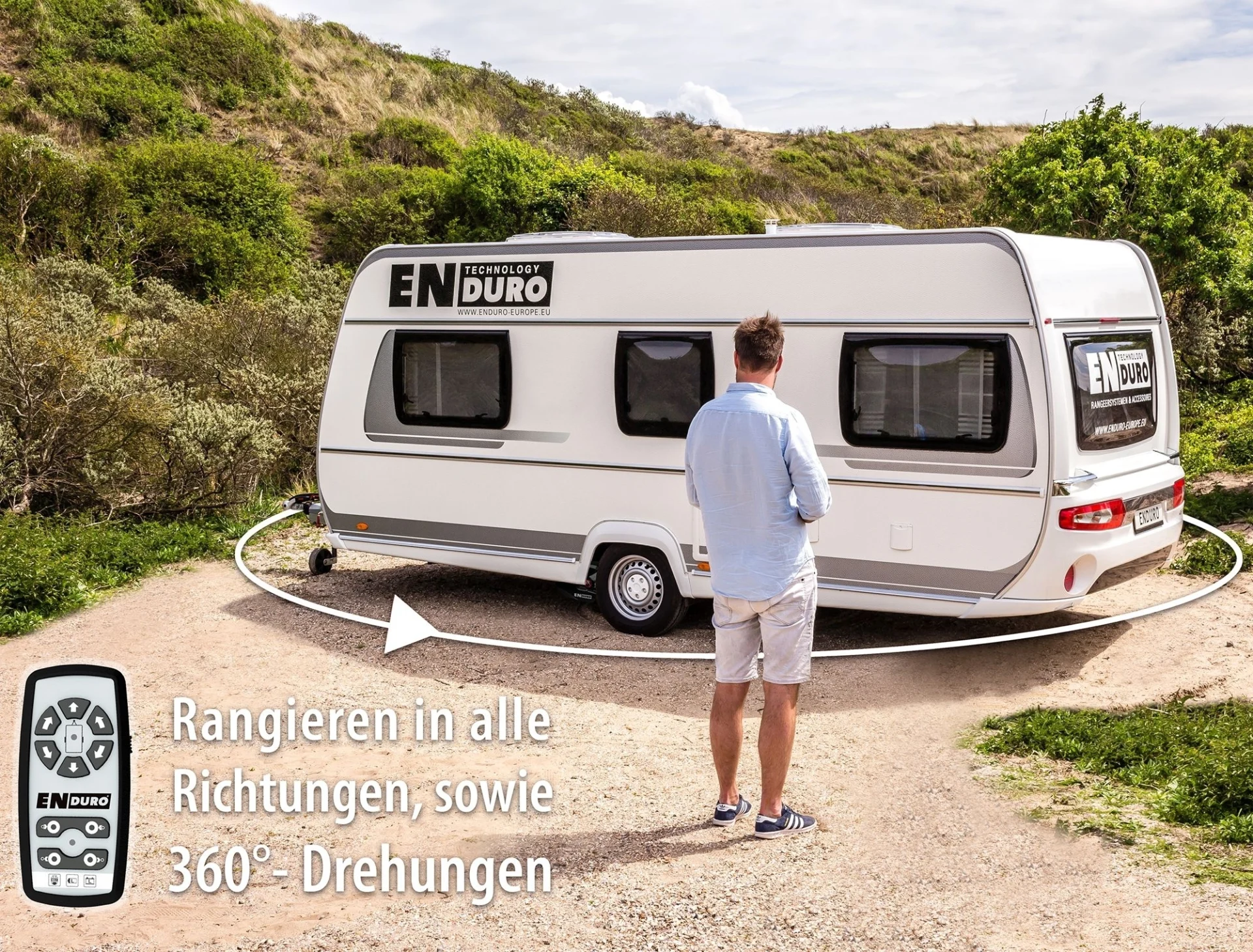 Enduro EM305 Plus Caravan Rangierhilfe