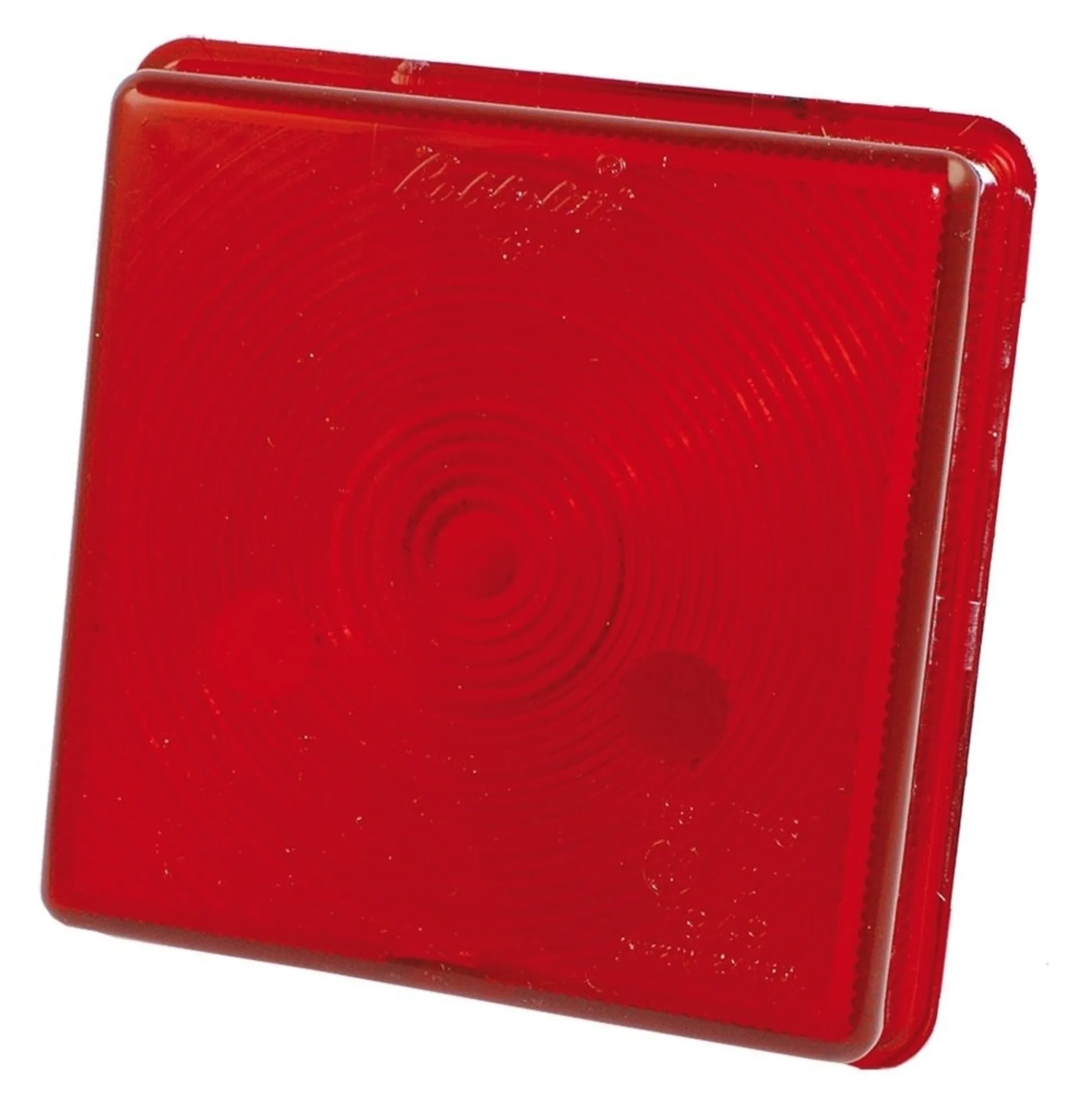 Rubbolite - Ersatzglas Stop-Schlusslicht 103x103mm, zu Leuchte 312.01.00 Rubbolite - Ersatzglas Stop-Schlusslicht 103x103mm, zu Leuchte 312.01.00