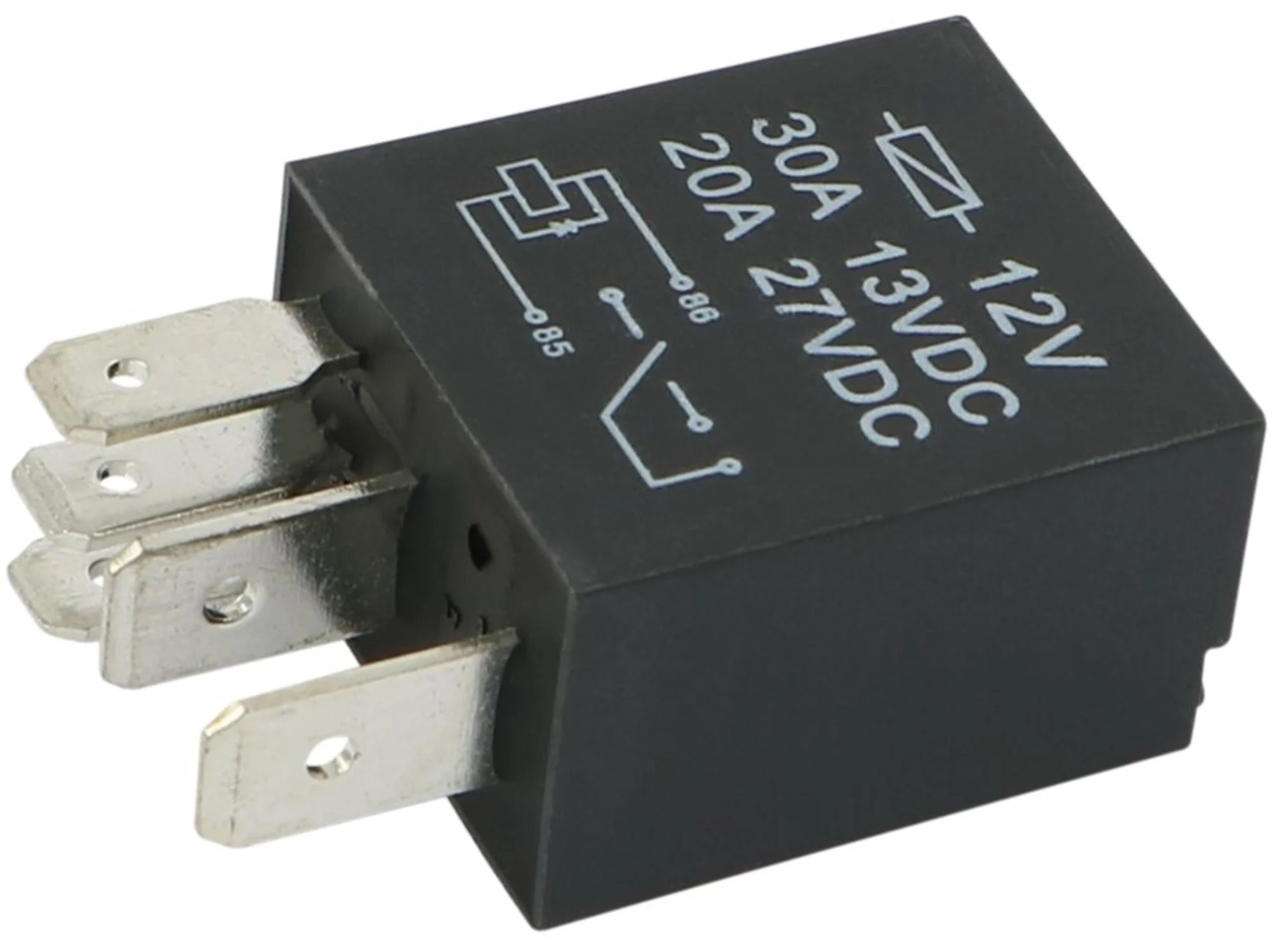 Micro-relais inverseur 12 V 30/20 A, avec diode Micro-relais inverseur 12 V 30/20 A, avec diode