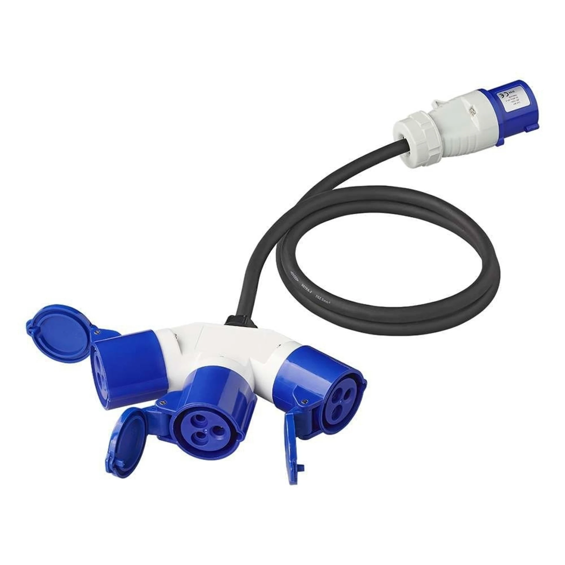 Distributeur PAT CEE 3 compartiments 16 A 150 cm 3 x 2,5 mm