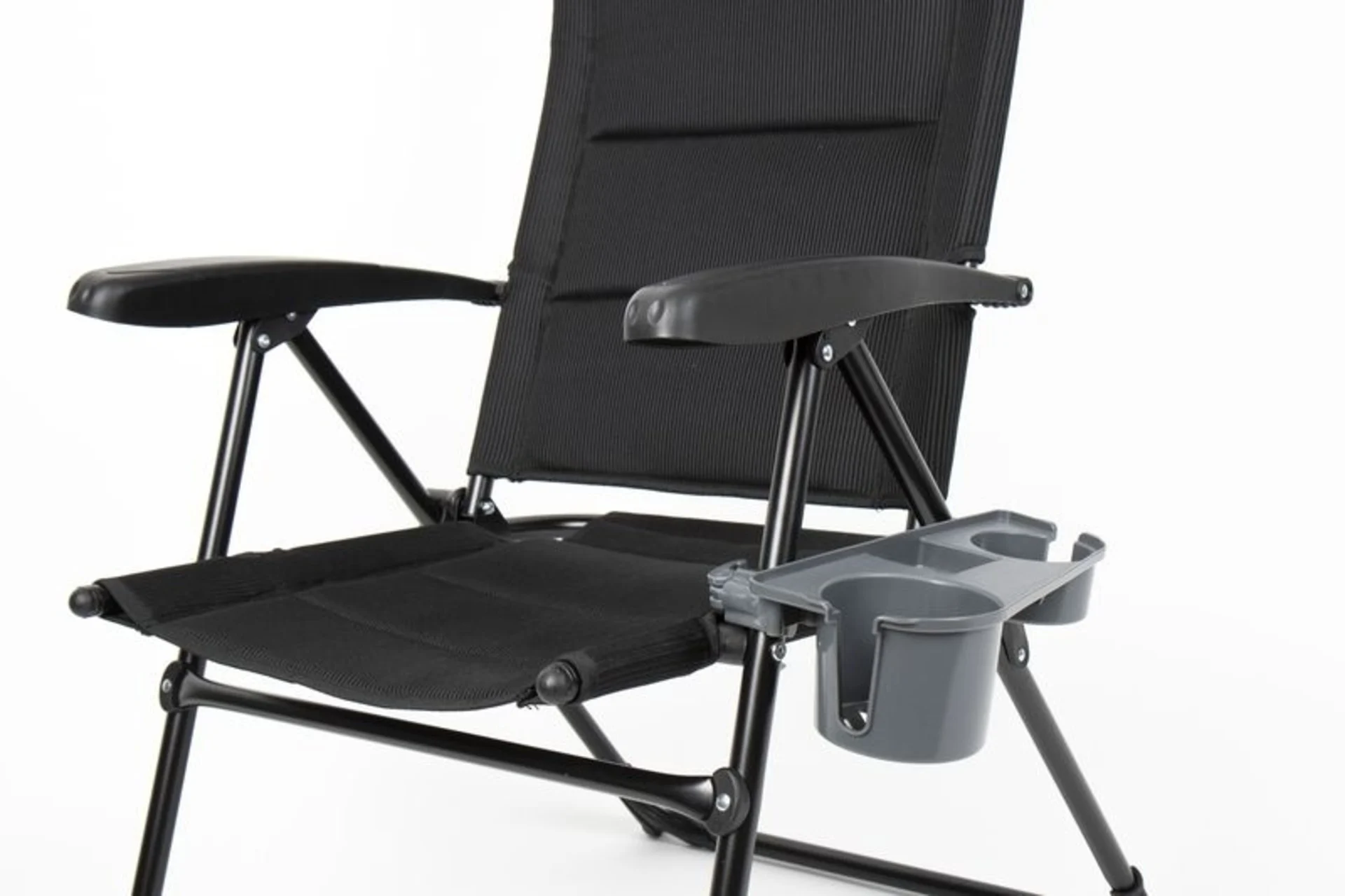 Seitentisch für Campingstuhl, anthrazit