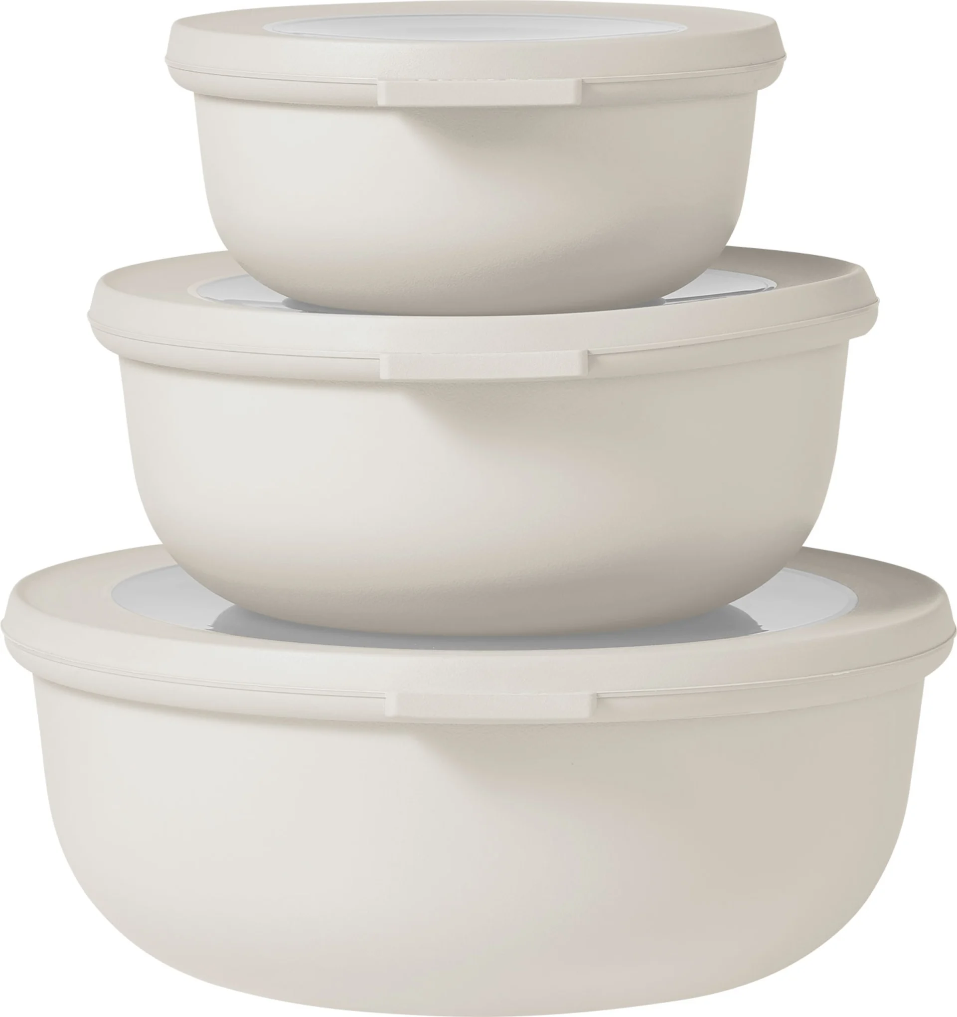 Mepal Cirqula set de multi-bols 3 pcs nordic white