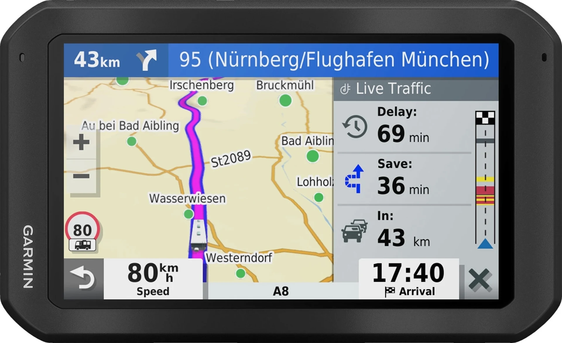 Écran / tablette Garmin Vieo RV 752 pour l'unité de base 7 Écran / tablette Garmin Vieo RV 752 pour l'unité de base 7