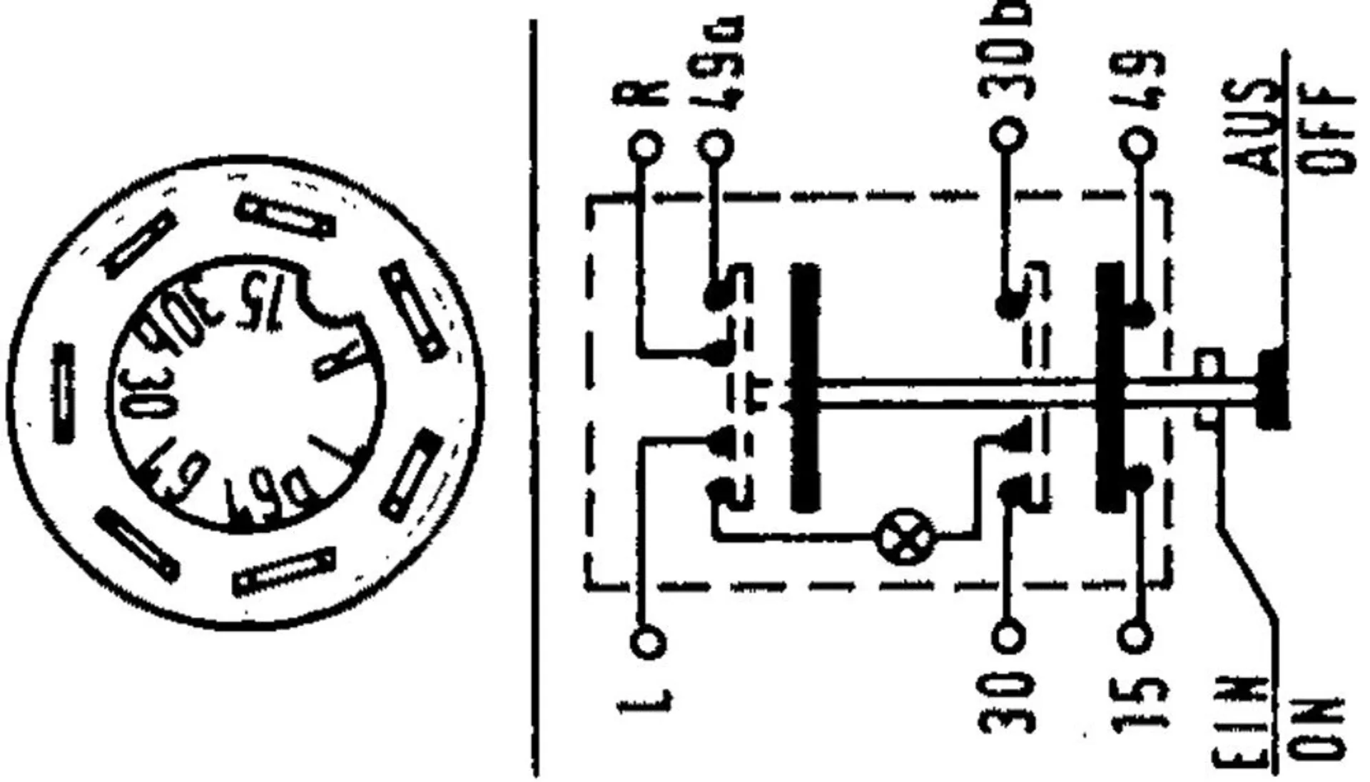 Pneutron Drückerschalter "Warnblinker"