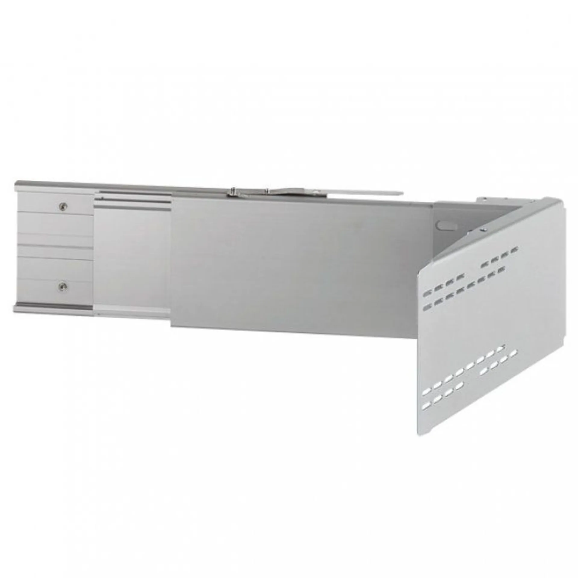 Caratec seitlicher TFT-Konsolenauszug CFA101L grau